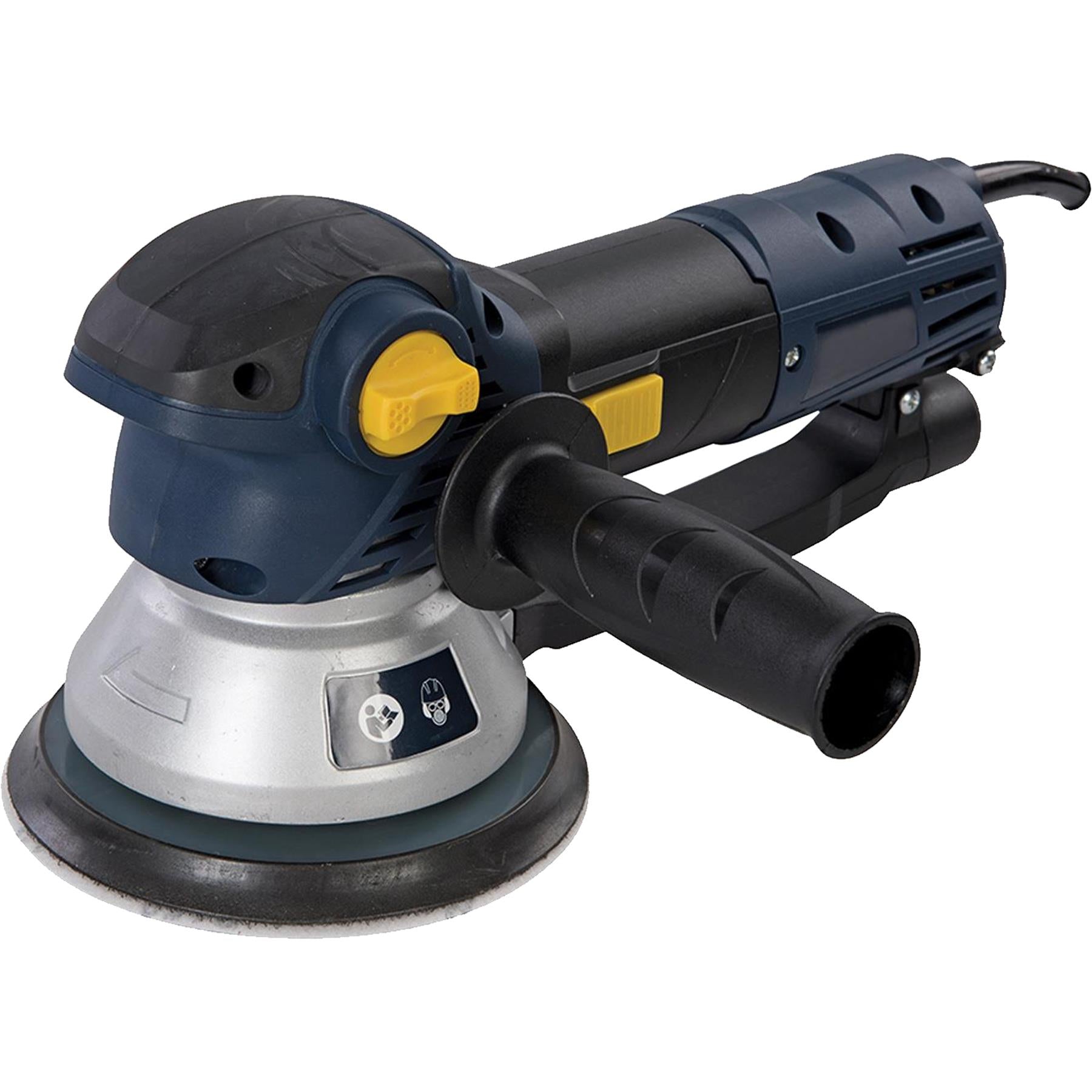 710W Geared Random Orbital Sander GGOS150 Dual Mode Vacuum Dust Extraction Port