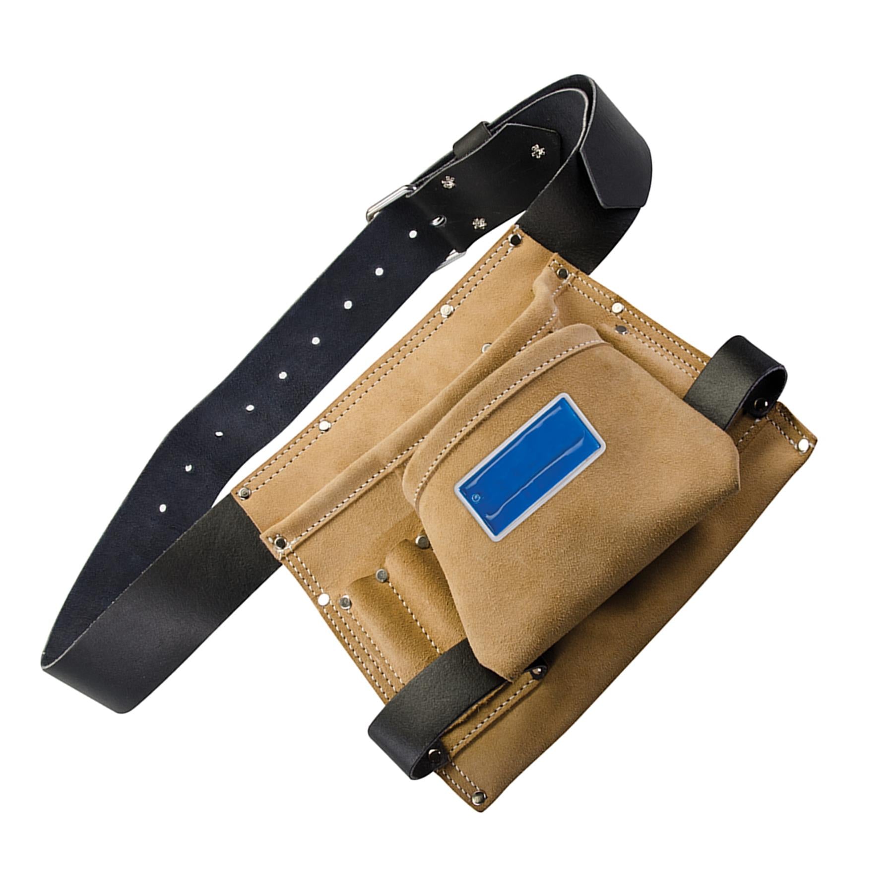 Leather Nail & Tool Bag 8 Pocket - 260 X 230mm
