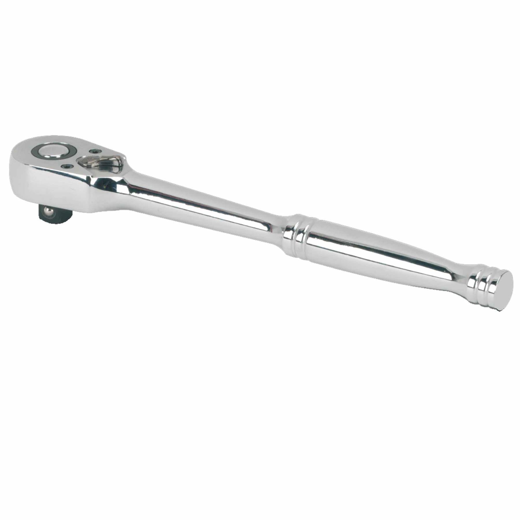 Ratchet Wrench 1/4"Sq Drive Pear-Head Flip Reverse. Sealey
