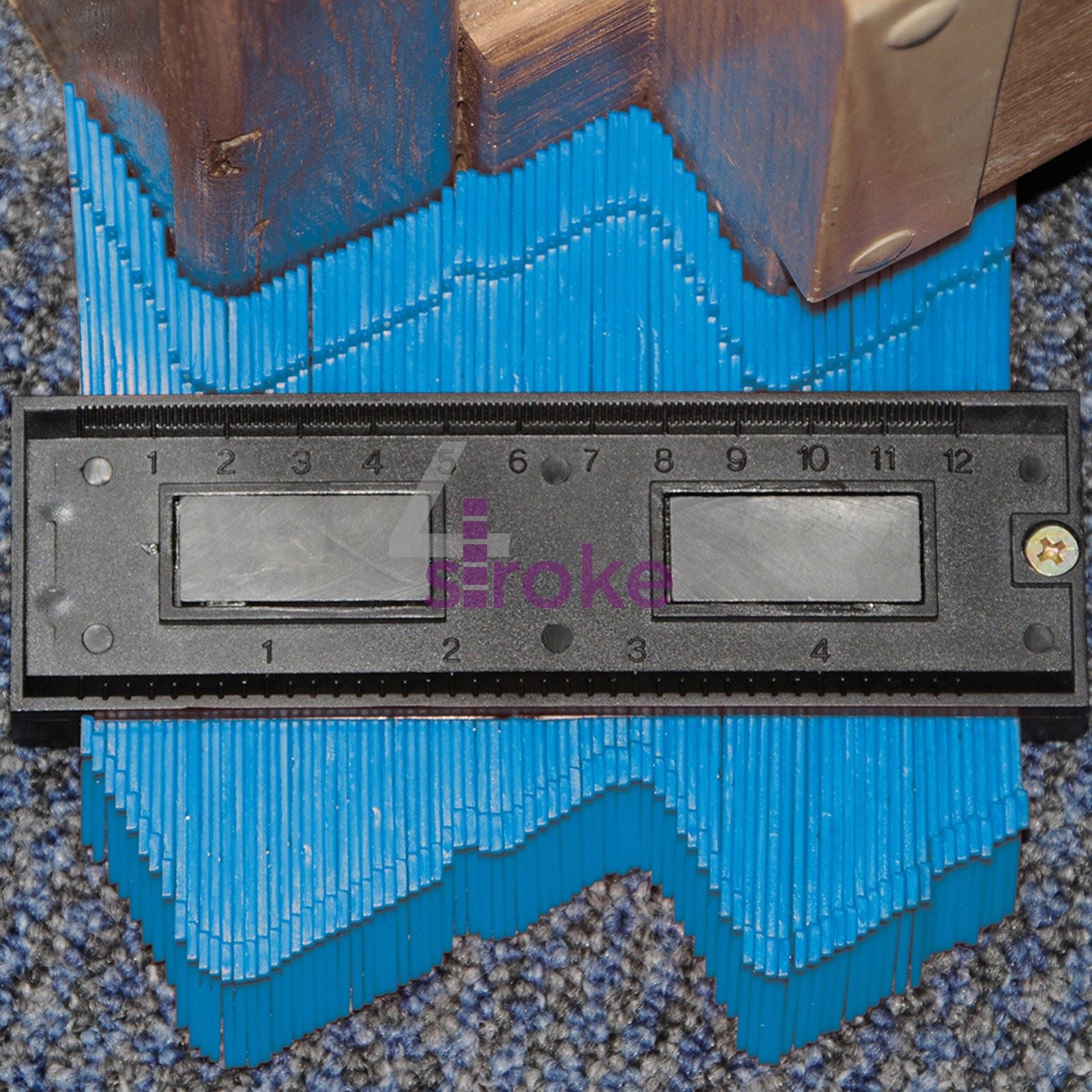 Profile Guage 125mm Measuring Tool Duplicates Irregular Shapes & Contours