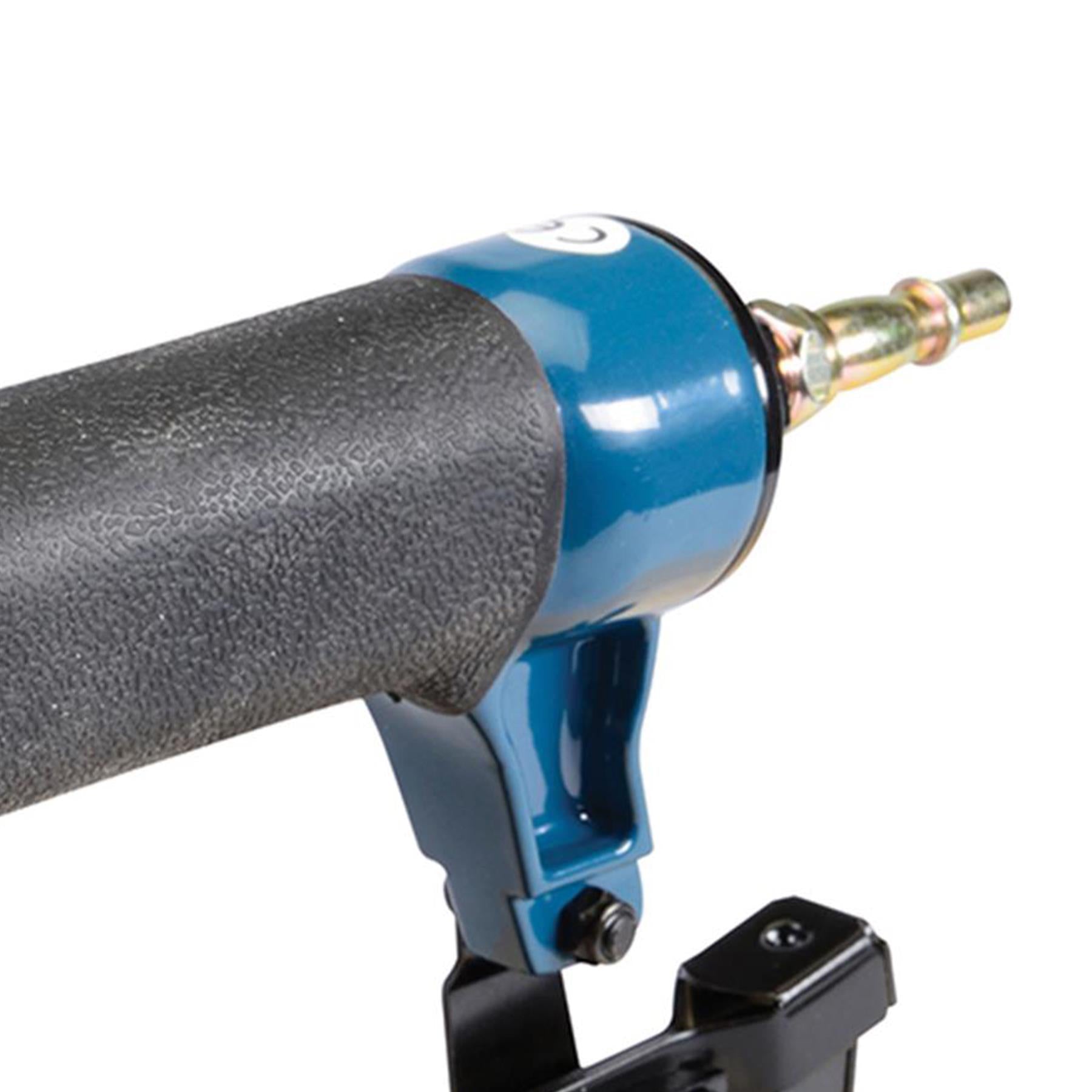 Air Nailer Stapler 32mm 18 Gauge - Nail Gun Stapler Aluminum Body Rubber Handle