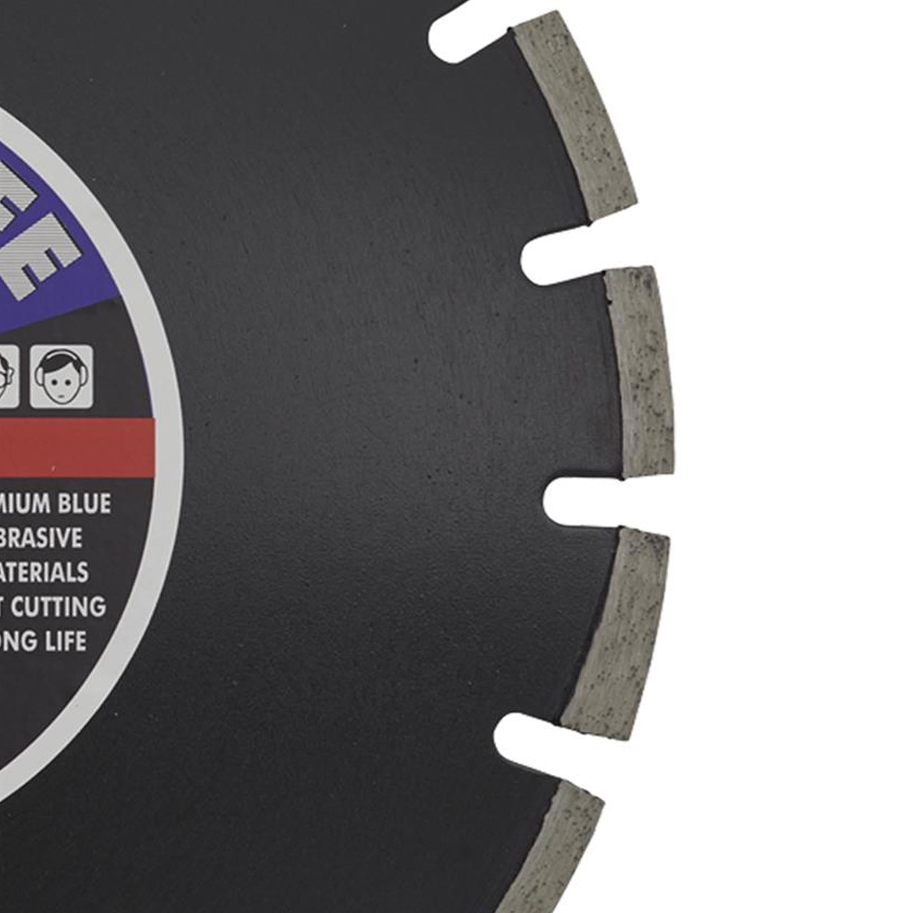 Asphalt/Tarmac Diamond Blade 350 x 25mm. Sealey