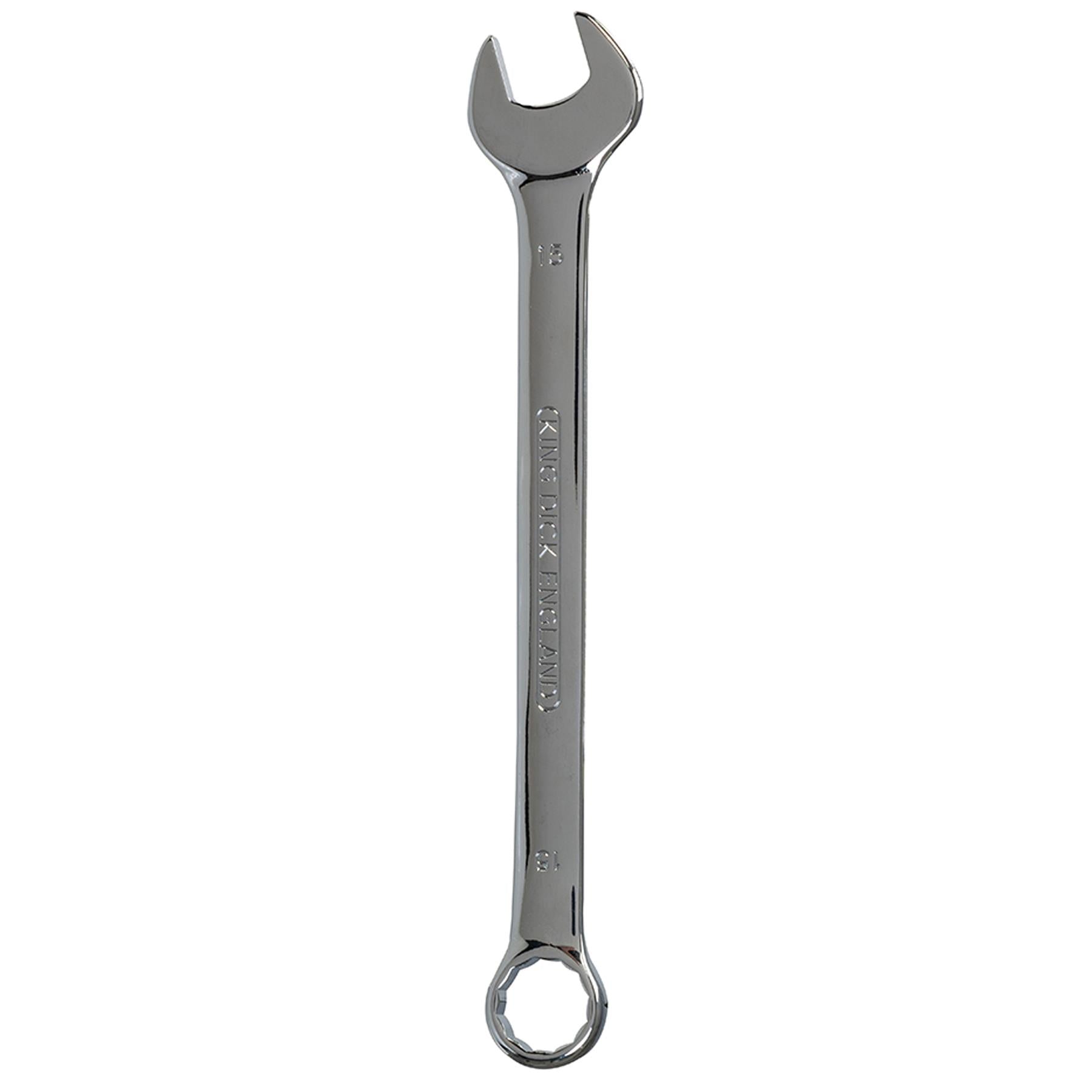 King Dick metric 15 MM polished chrome combination spanner wrenches spanners