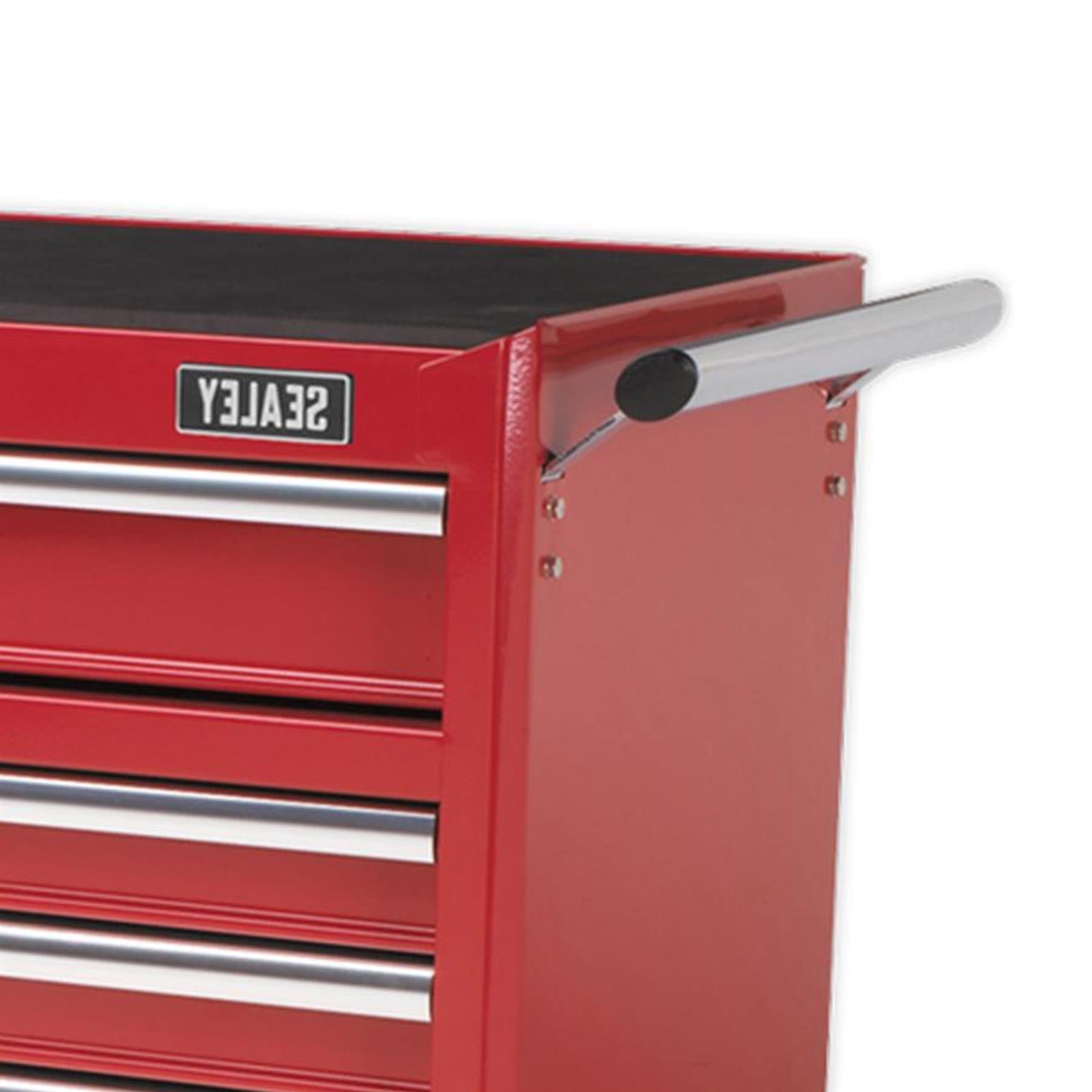 Sealey Rollcab 12 Drawer with Ball Bearing Slides Heavy-Duty - Red