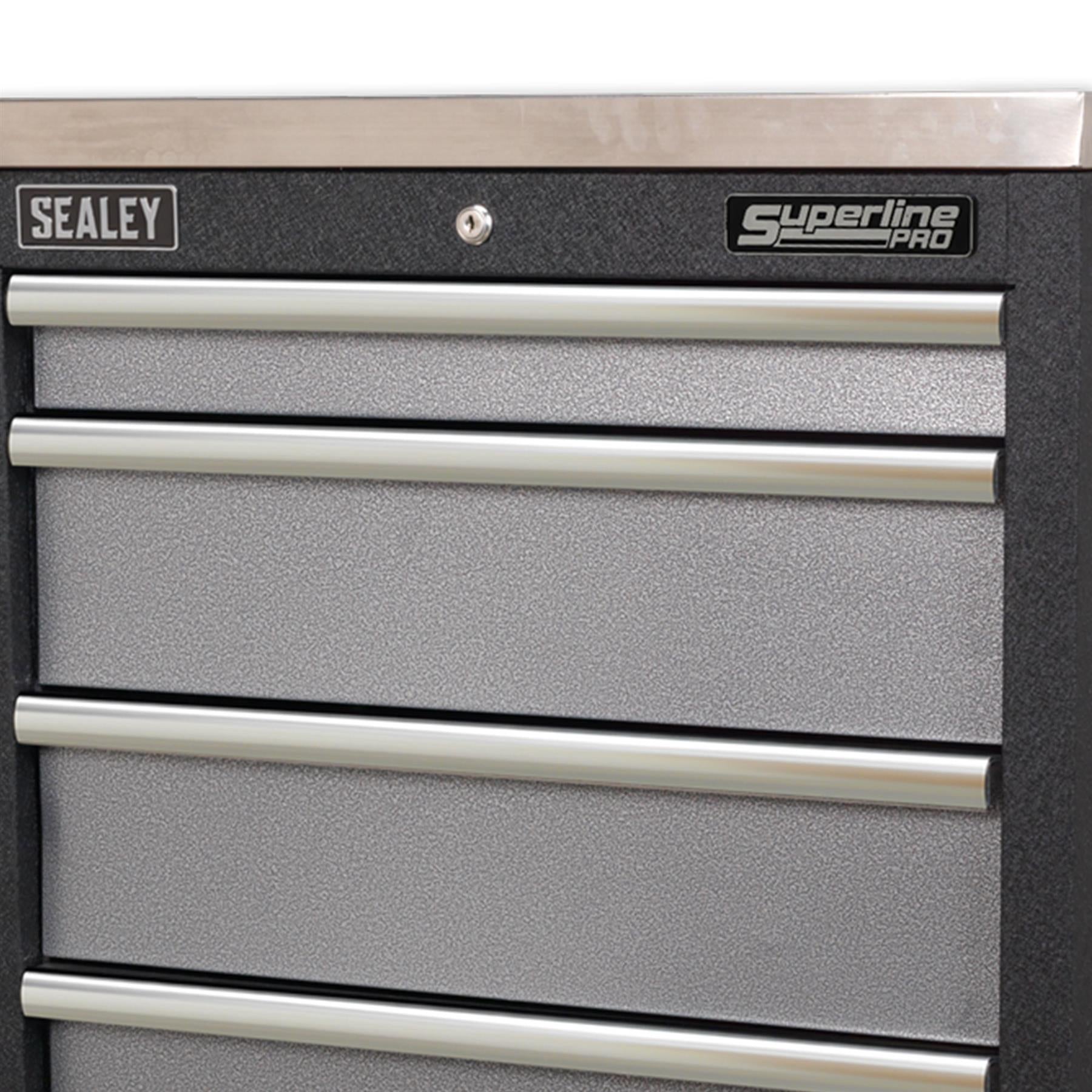 Sealey Modular 5 Drawer Cabinet High Quality lock with two keys. 680mm