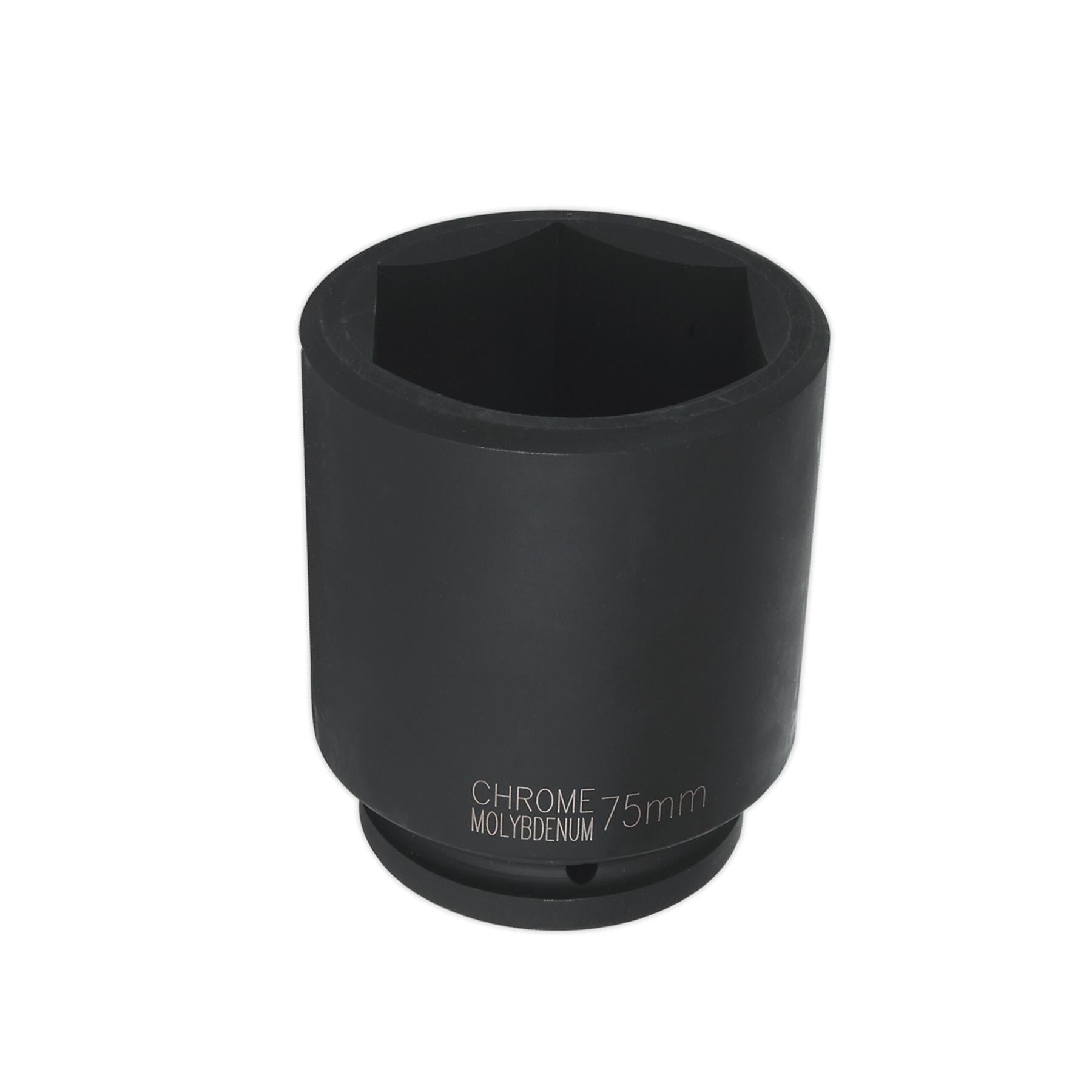 Sealey Impact Socket 75mm Deep 1"Sq Drive