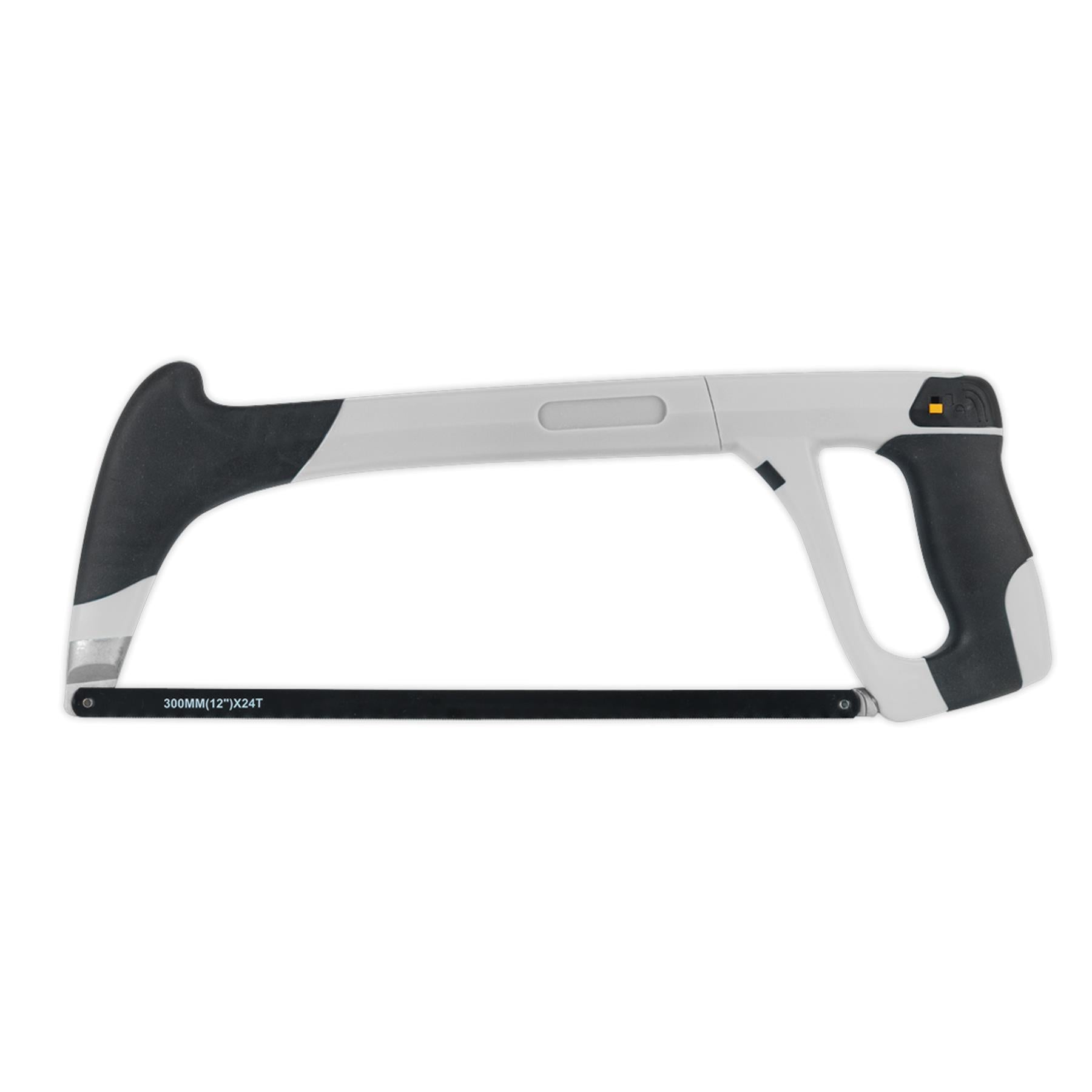 Sealey Hacksaw 300mm Professional Premier Carbon Steel Storage Quick Change Multi-Angle Adjustment