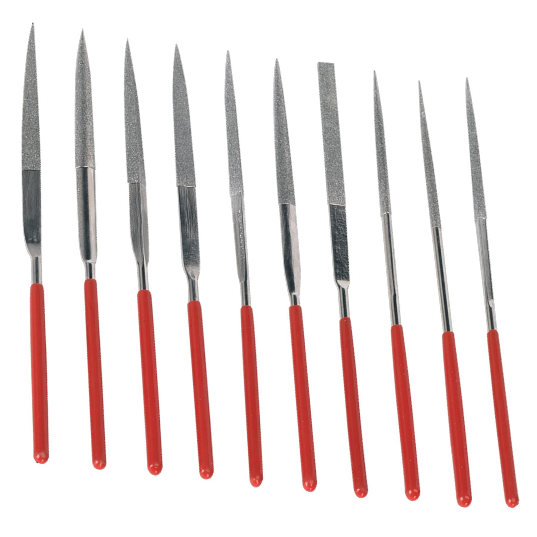 Sealey Diamond Needle File Set 10pc Extra comfort Lifetime guarantee