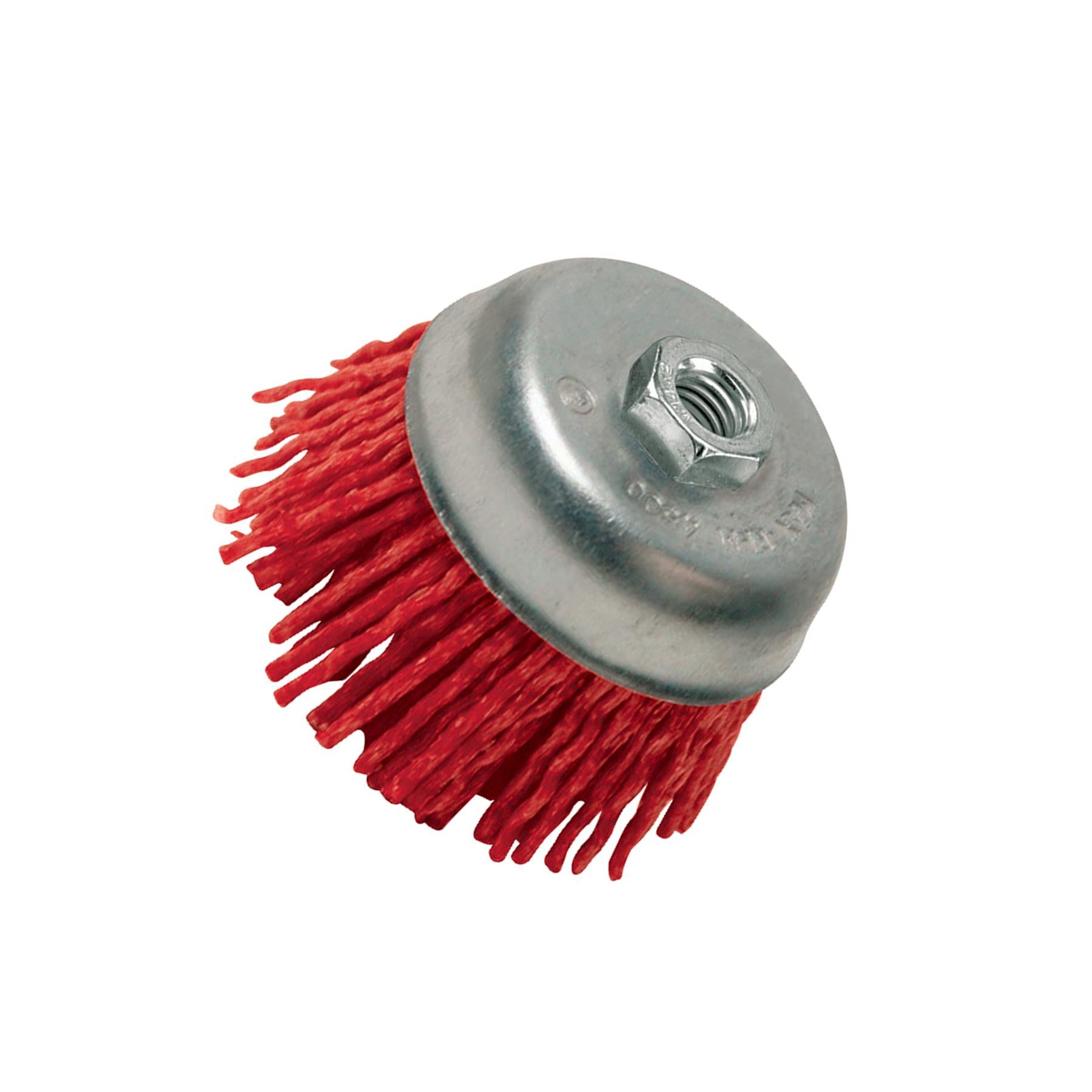 100mm Nylon Filament Abrasive Cup Brush - Coarse Hand Tools Heavy Duty