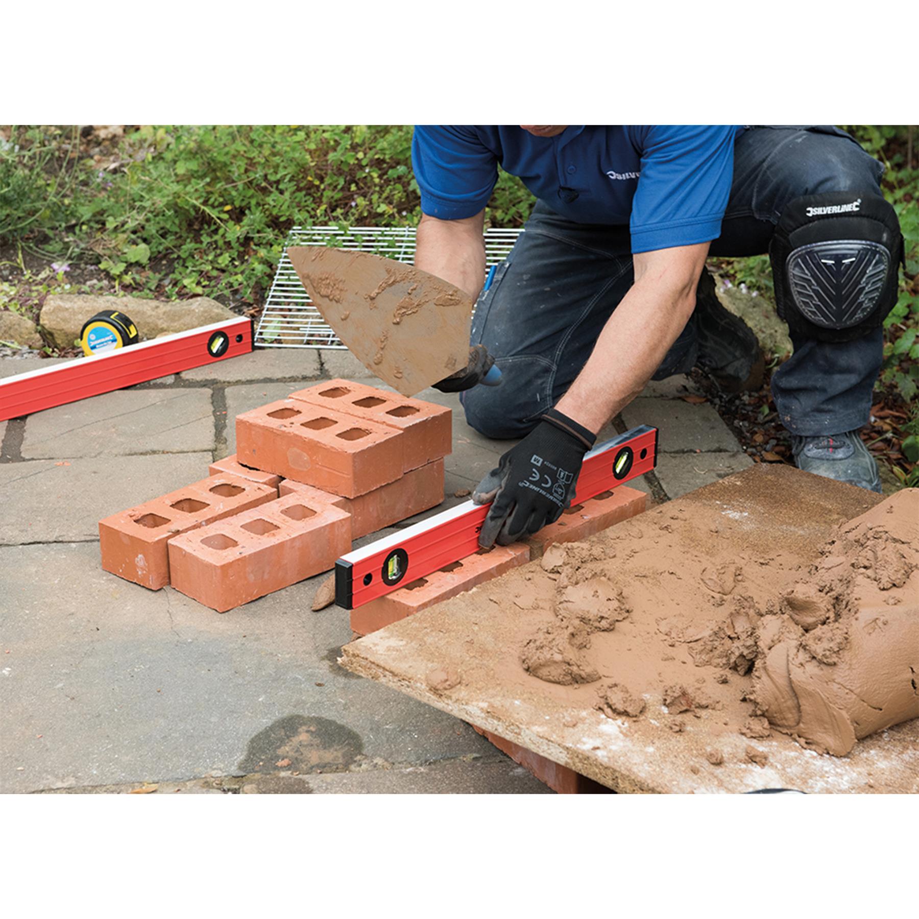 Spirit Level 1200mm Box section width 59mm - 45, 90 & 180 vials aluminium