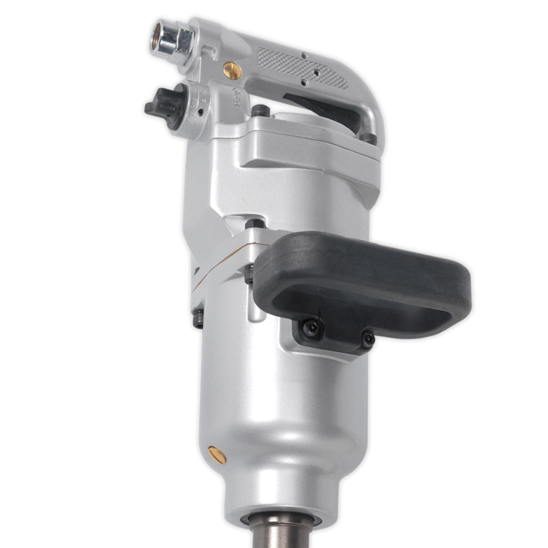 Sealey Air Impact Wrench 1"Sq Drive Straight Long Anvil