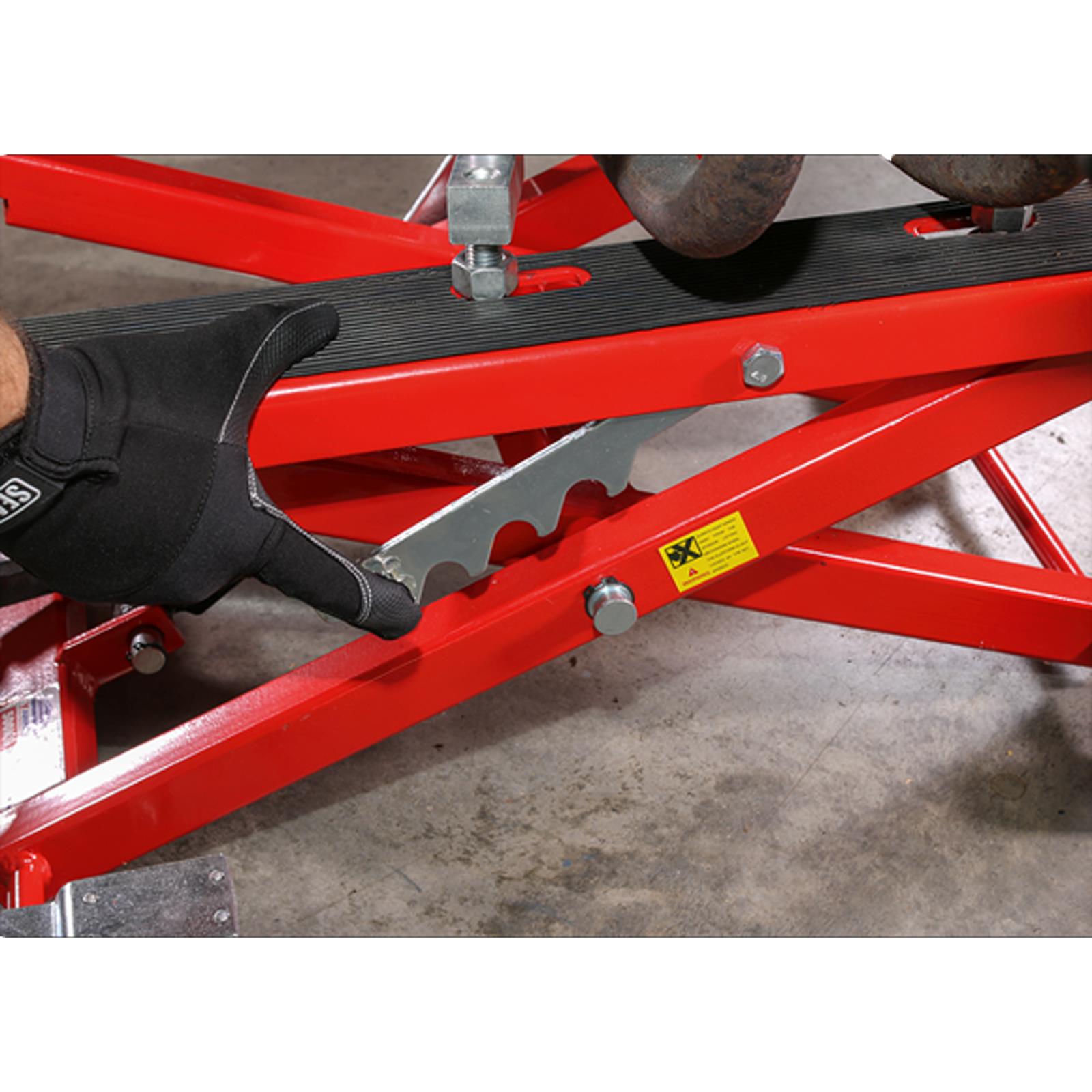 New Sealey MC4500 Hydraulic Motorcycle Bike & Quad Scissor Lift 500kg Capacity