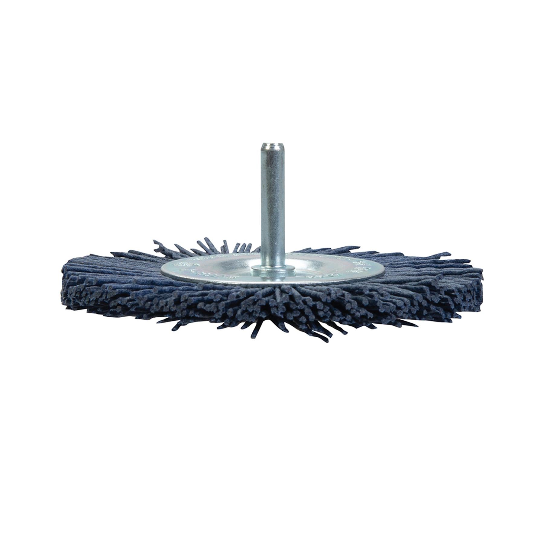 Filament Wheel 100mm Fine Abrasive Surface Prepartion Metal Wood Non Sparking