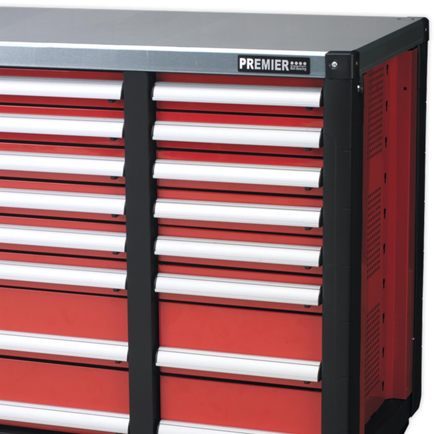 Sealey Mobile Workstation 16 Drawer with Ball-Bearing Slides