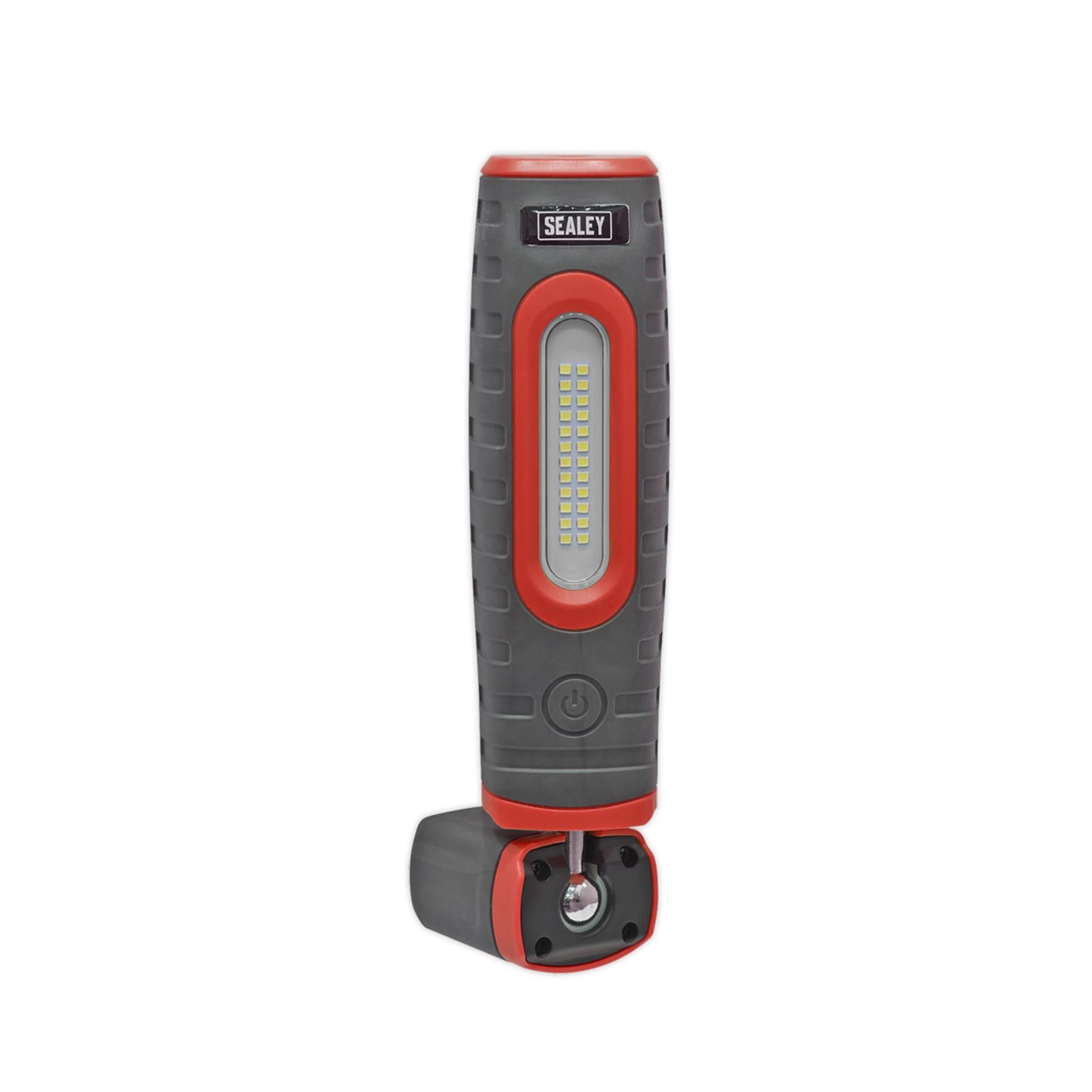 Sealey R/Charge 360 Insp Light 24 SMD & 3W LED Red 2 x Li-ion