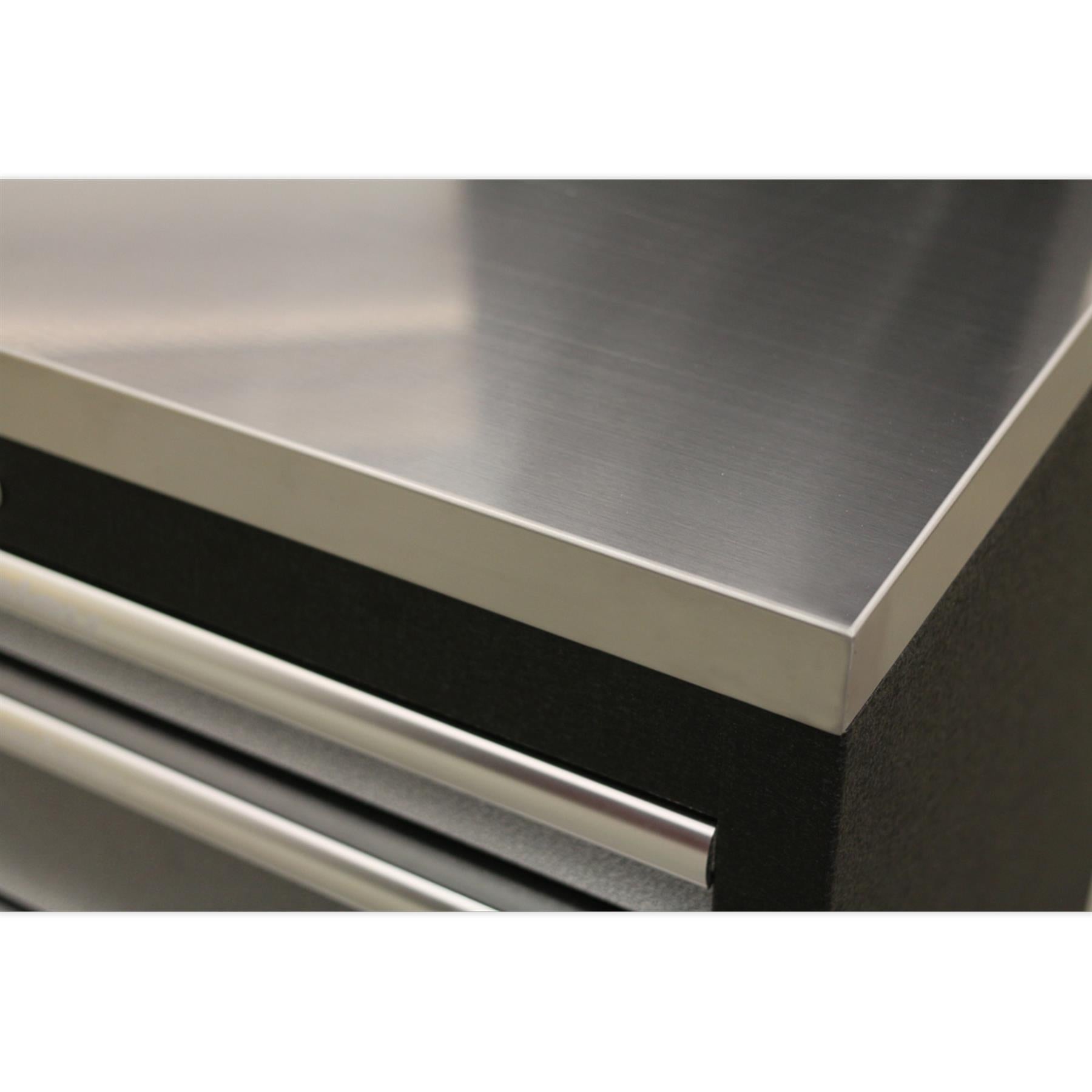 Sealey Stainless Steel Worktop Base cabinets. 1360mm APMS50SSB