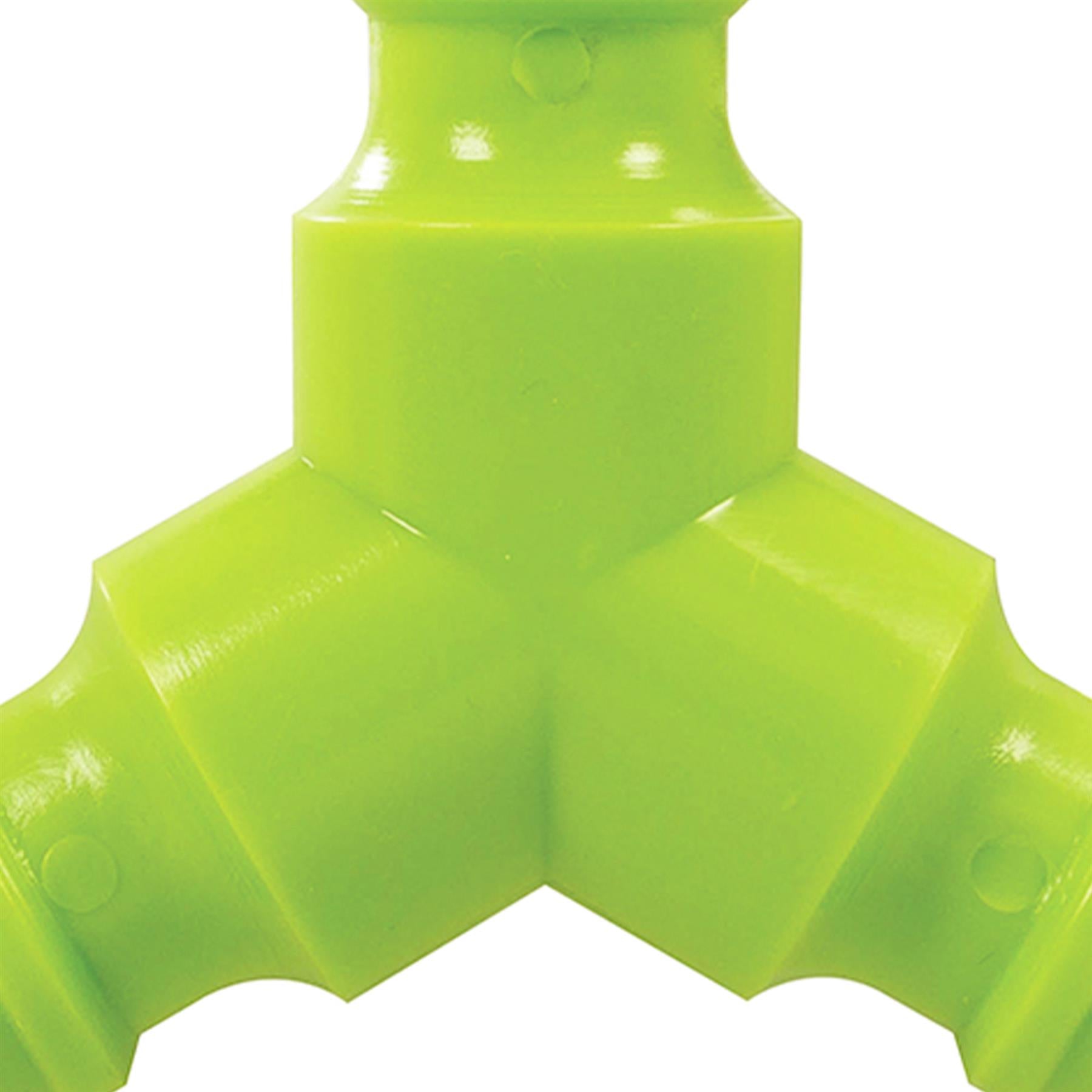 Hose pipe connector Irrigation Y shape 3/4 1/2 port 3 way garden water spilter 1PC