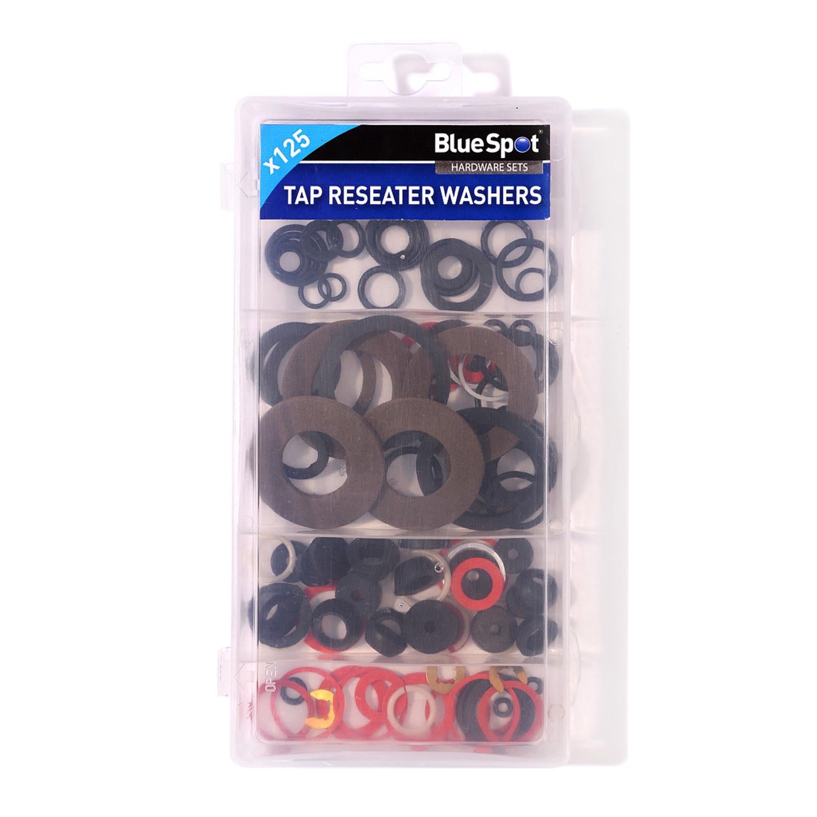 BlueSpot Tap reseater Faucet Foam & Gaskets Rubber Nylon O-Rings & Fibre Washers