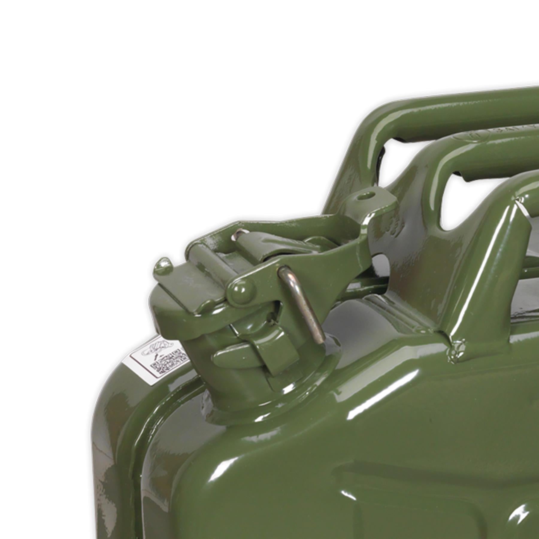 Sealey Jerry Can 10L - Green