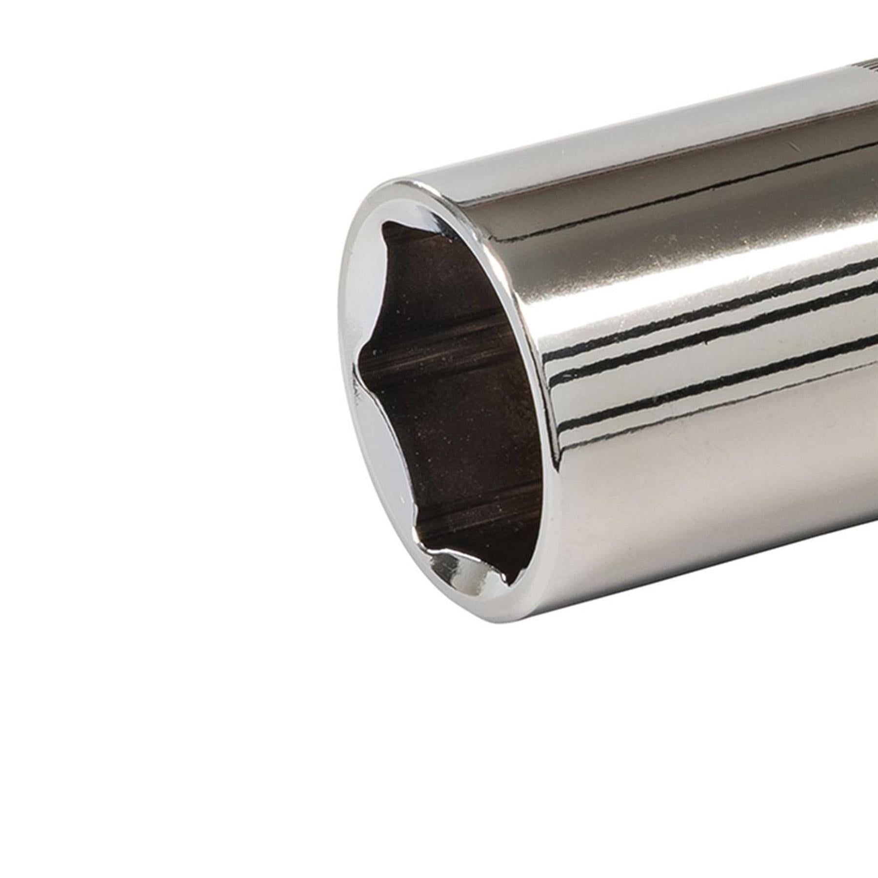 Quality Socket 1/2" Shallow Deep Drive Metric 26mm Long Hex Wrench