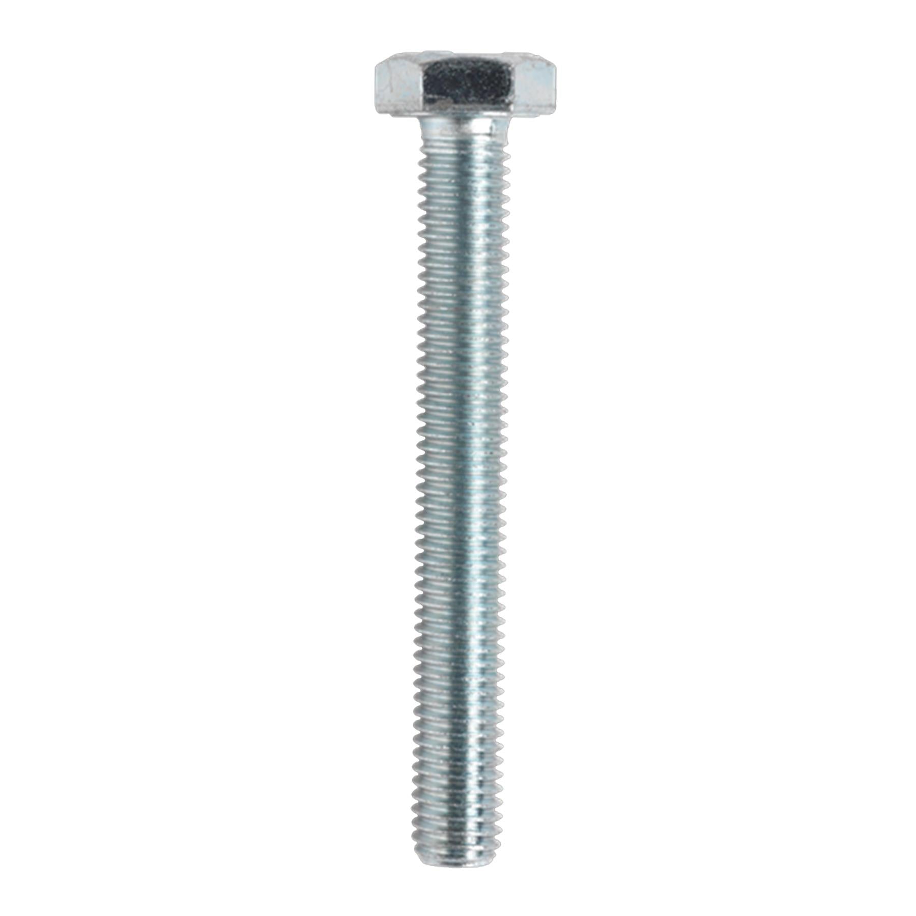 Sealey HT Setscrew M10 x 80mm 8.8 Zinc Pack of 25