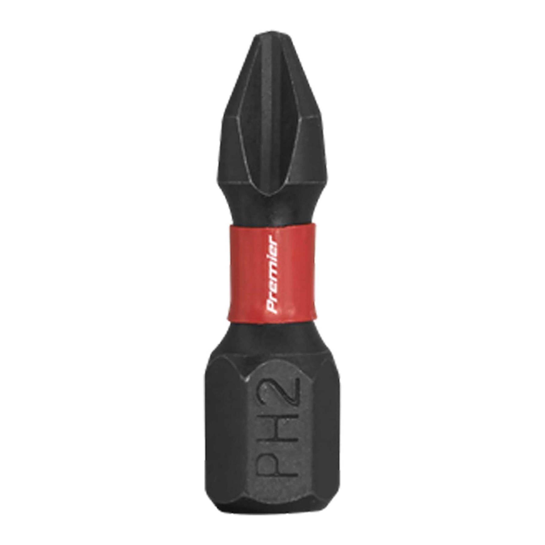 Sealey #2 Impact Phillips Power Tool Bits 25mm 20pc