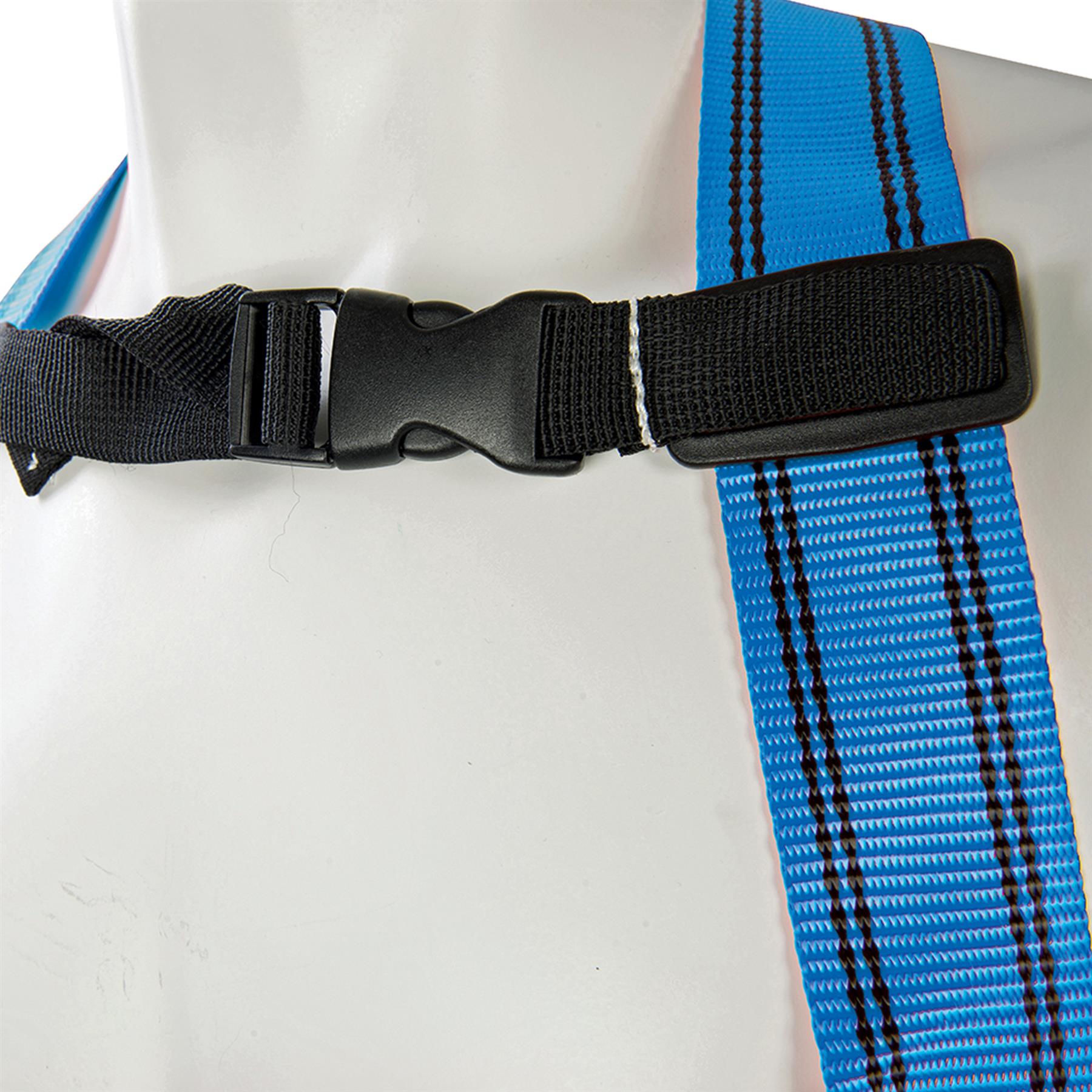 Fall Arrest Kit Harness & Shock Absorber Energy-Absorbing Lanyard New