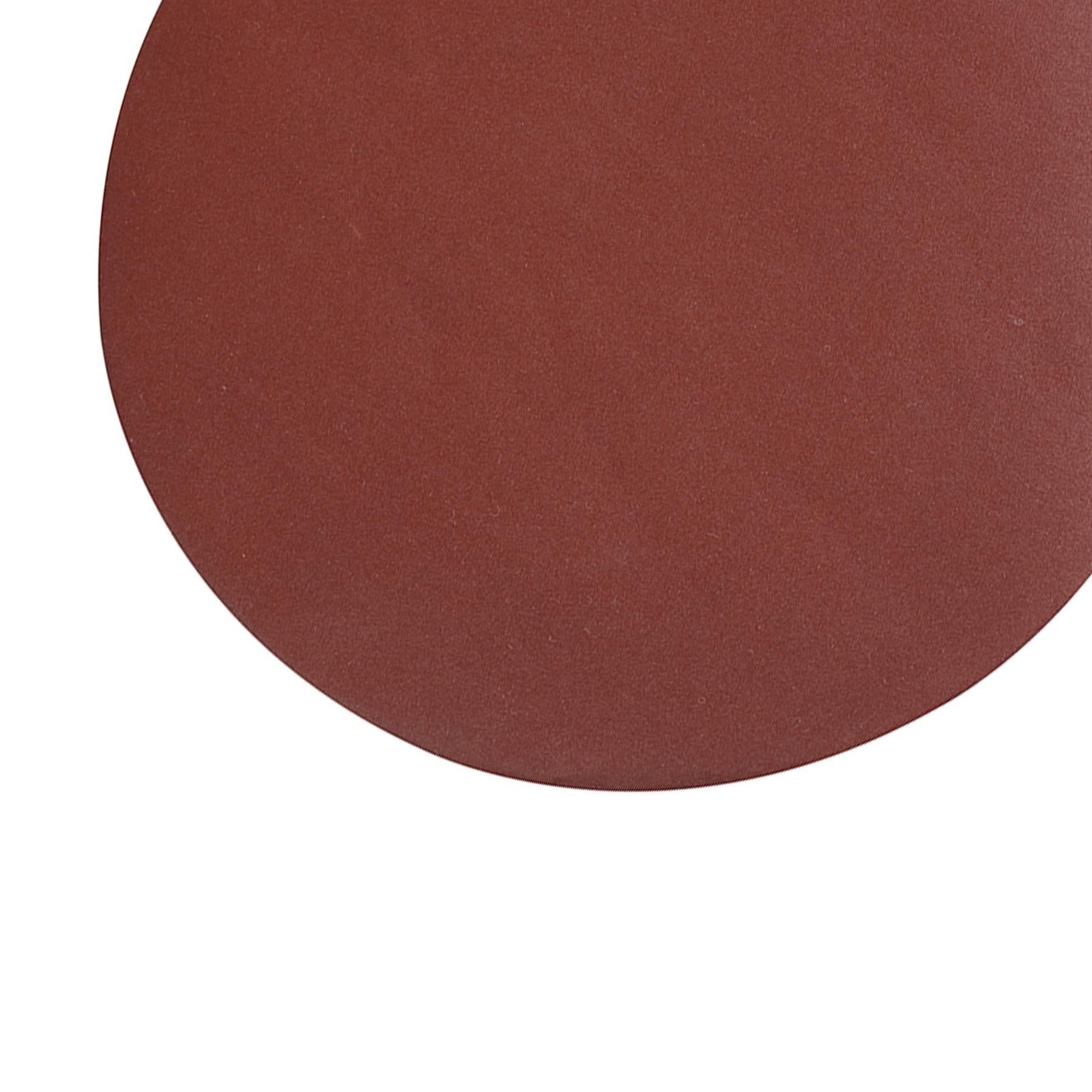 Sanding Discs 125mm 10Pk Grit 80 Hook & Loop Aluminium Oxide Sander Polishers
