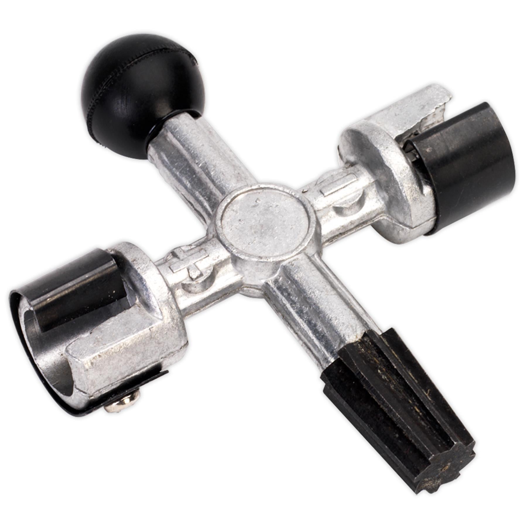 Sealey Battery Post & Terminal Cleaner 4-Way