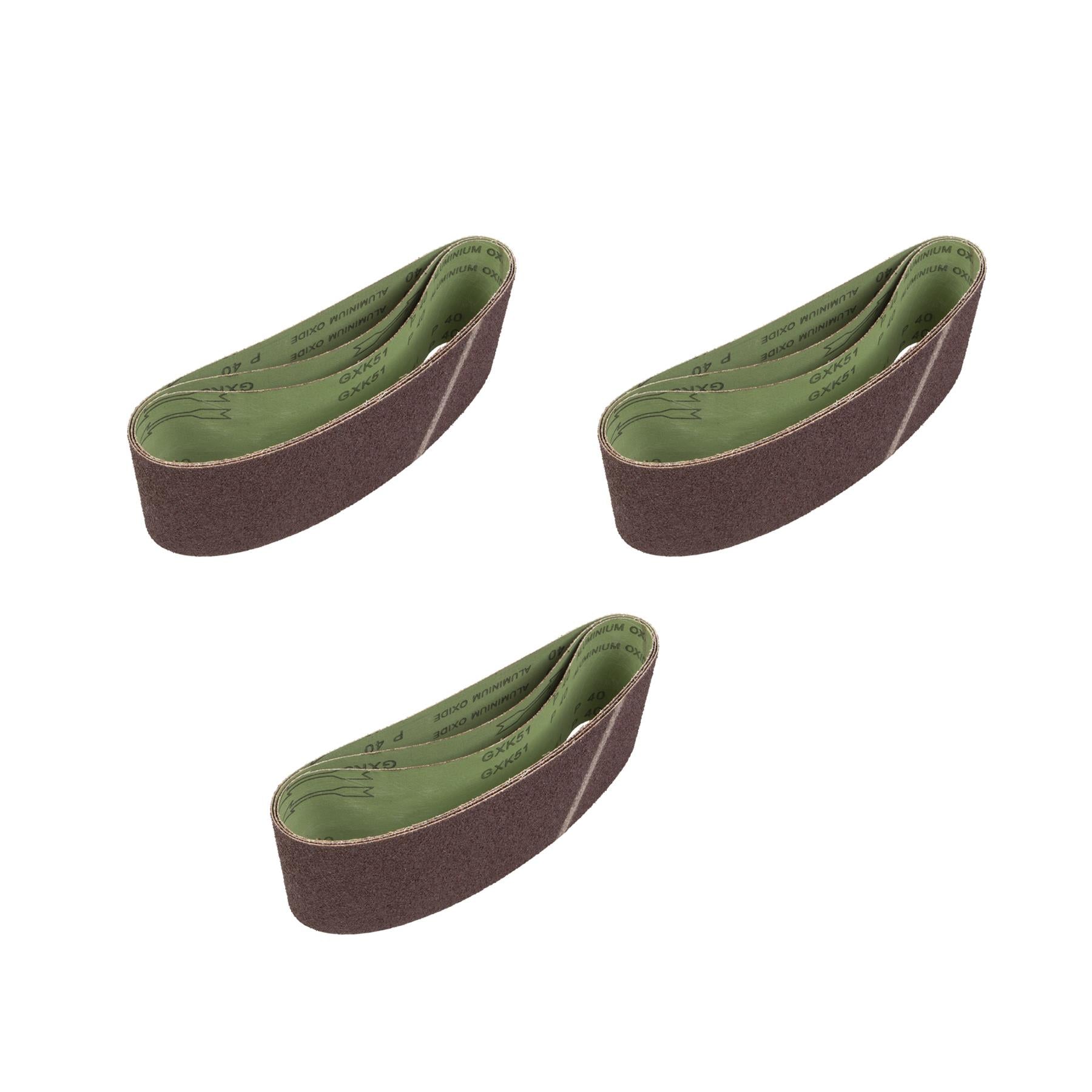 Sealey Sanding Belt 100 x 610mm 40Grit - Pack of 3