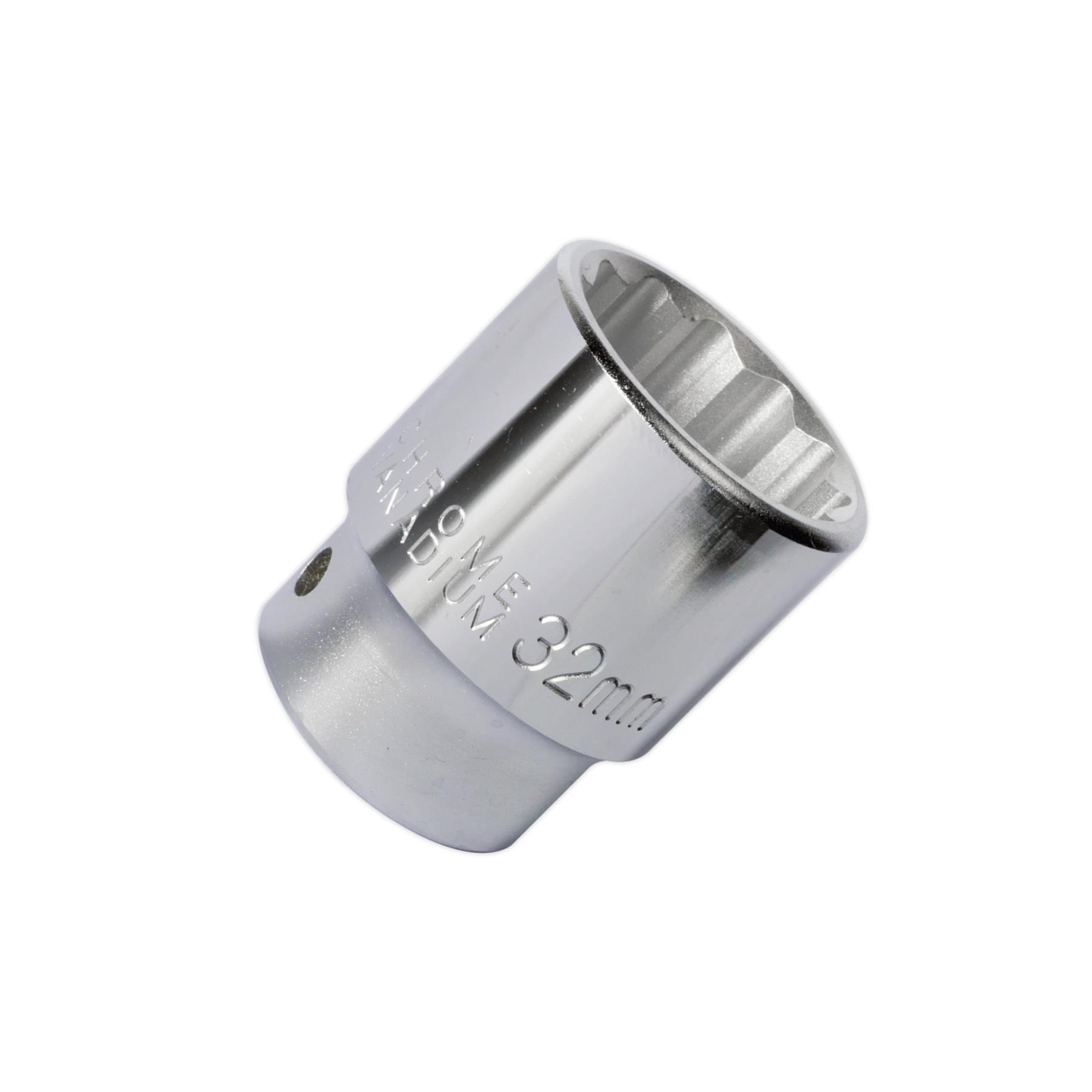 Sealey WallDrive Socket 32mm 3/4"Sq Drive