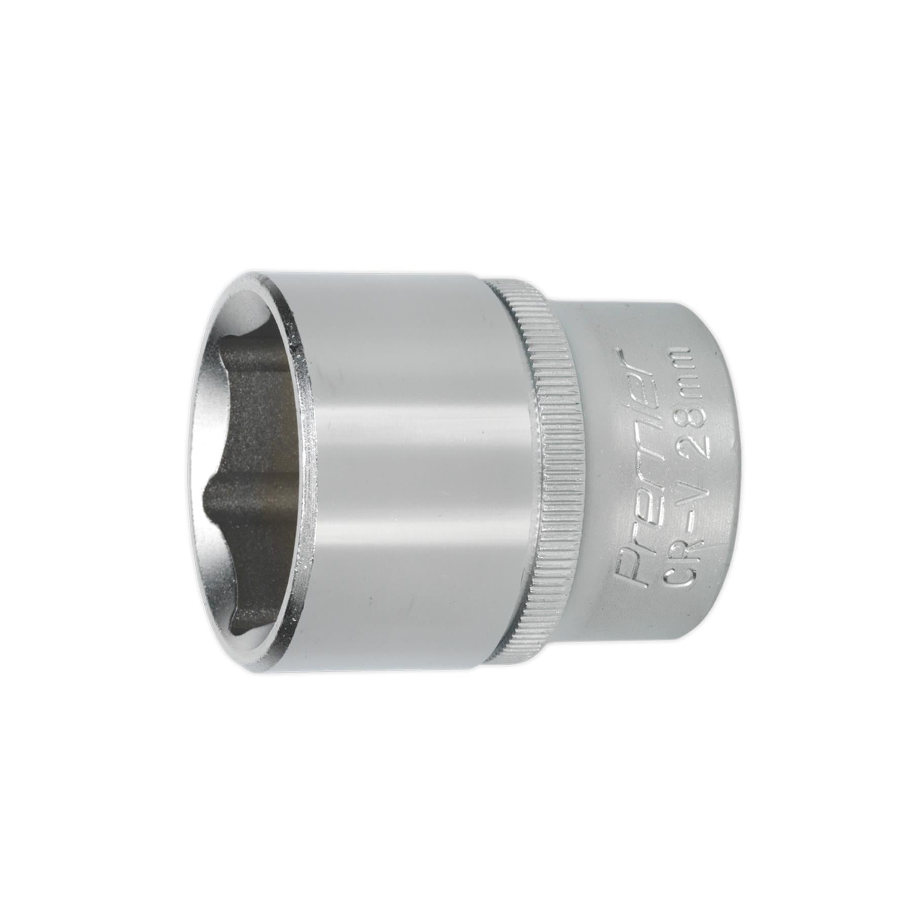 Sealey WallDrive Socket 28mm 1/2"Sq Drive
