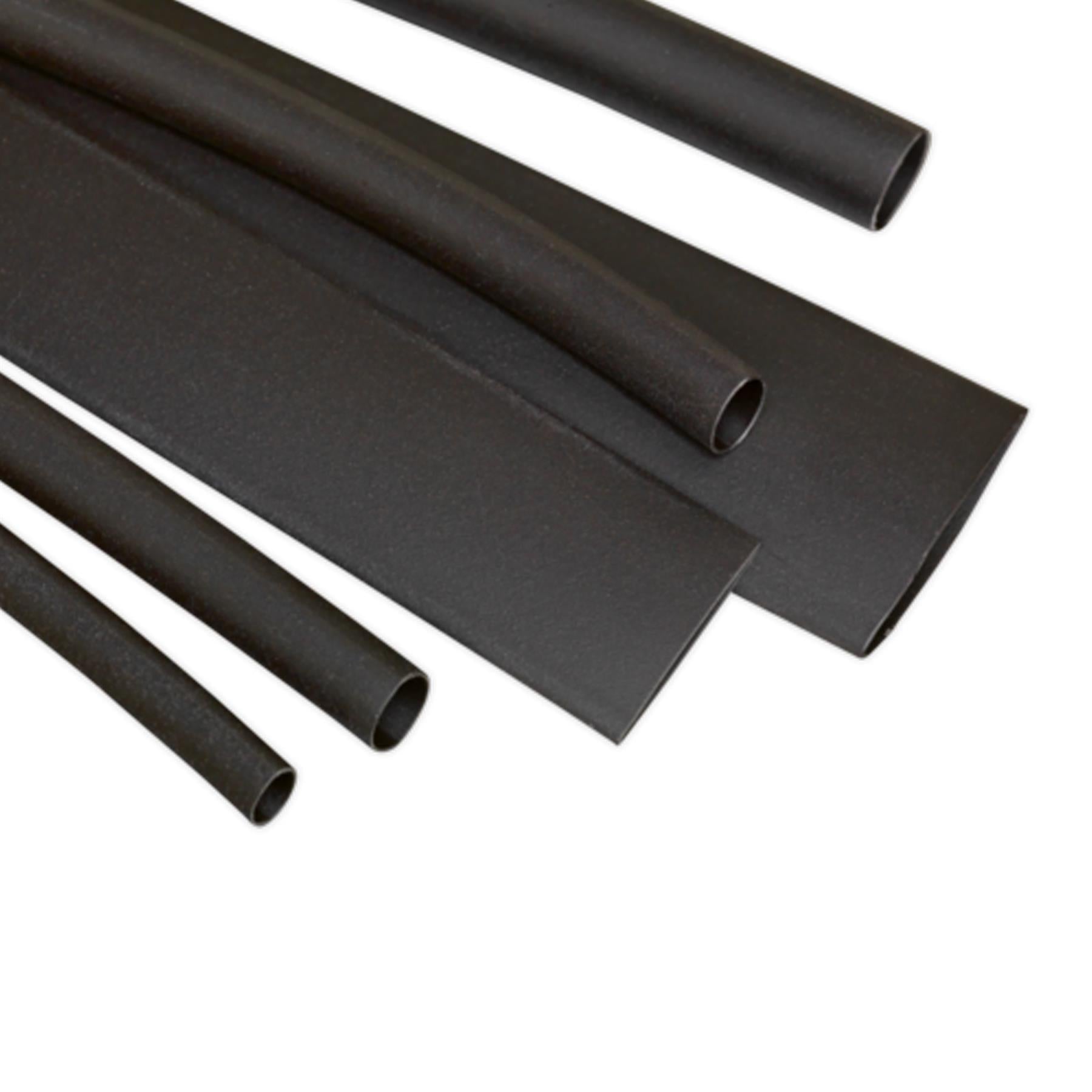 Sealey Heat Shrink Tubing Assortment 95pc 100mm Black