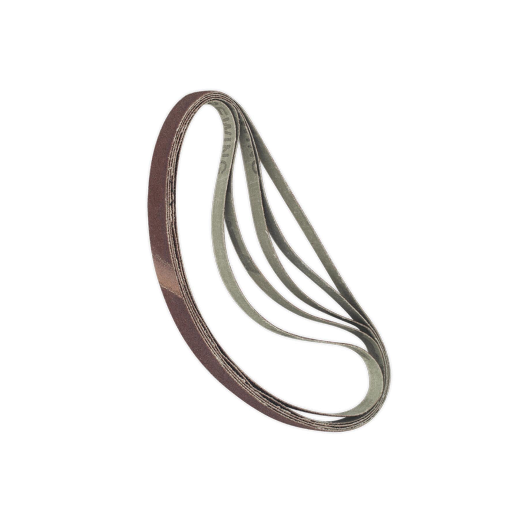 Sealey - SBS35/B100GW Sanding Belt 12 x 456mm 100Grit Pack of 5