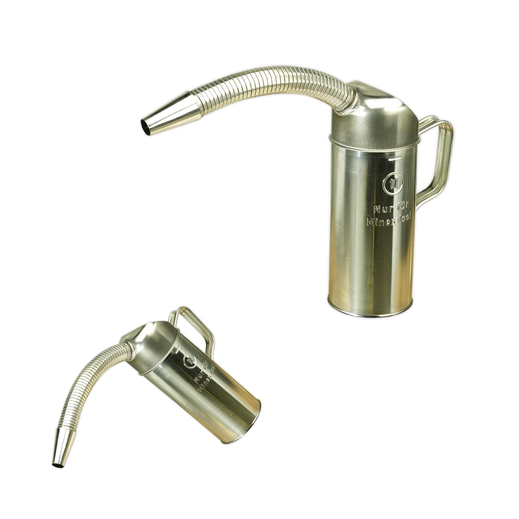 Sealey Measuring Jug Metal with Flexible Spout 1L