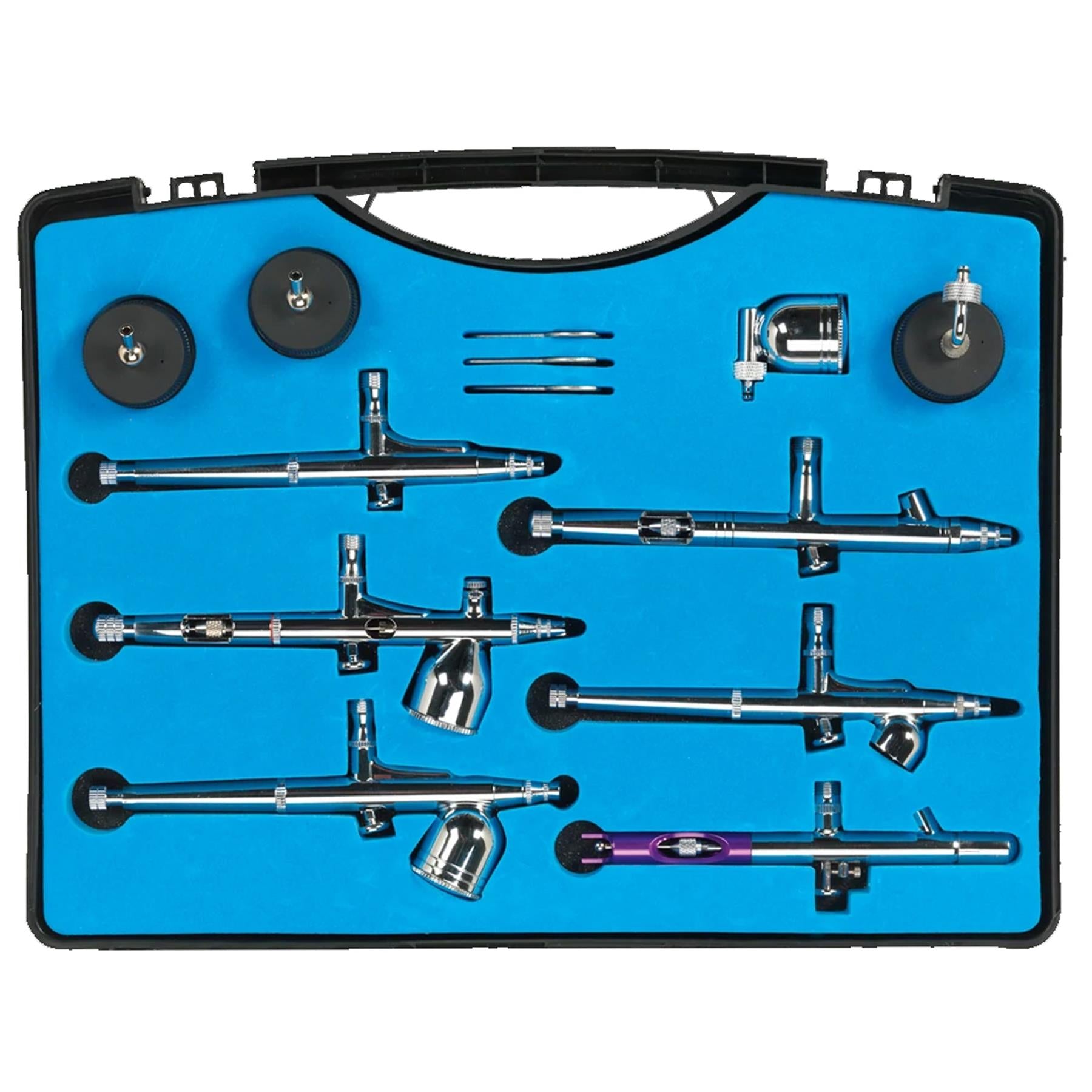 Sealey Air Brush Kit 10pc Gravity/Suction Feed