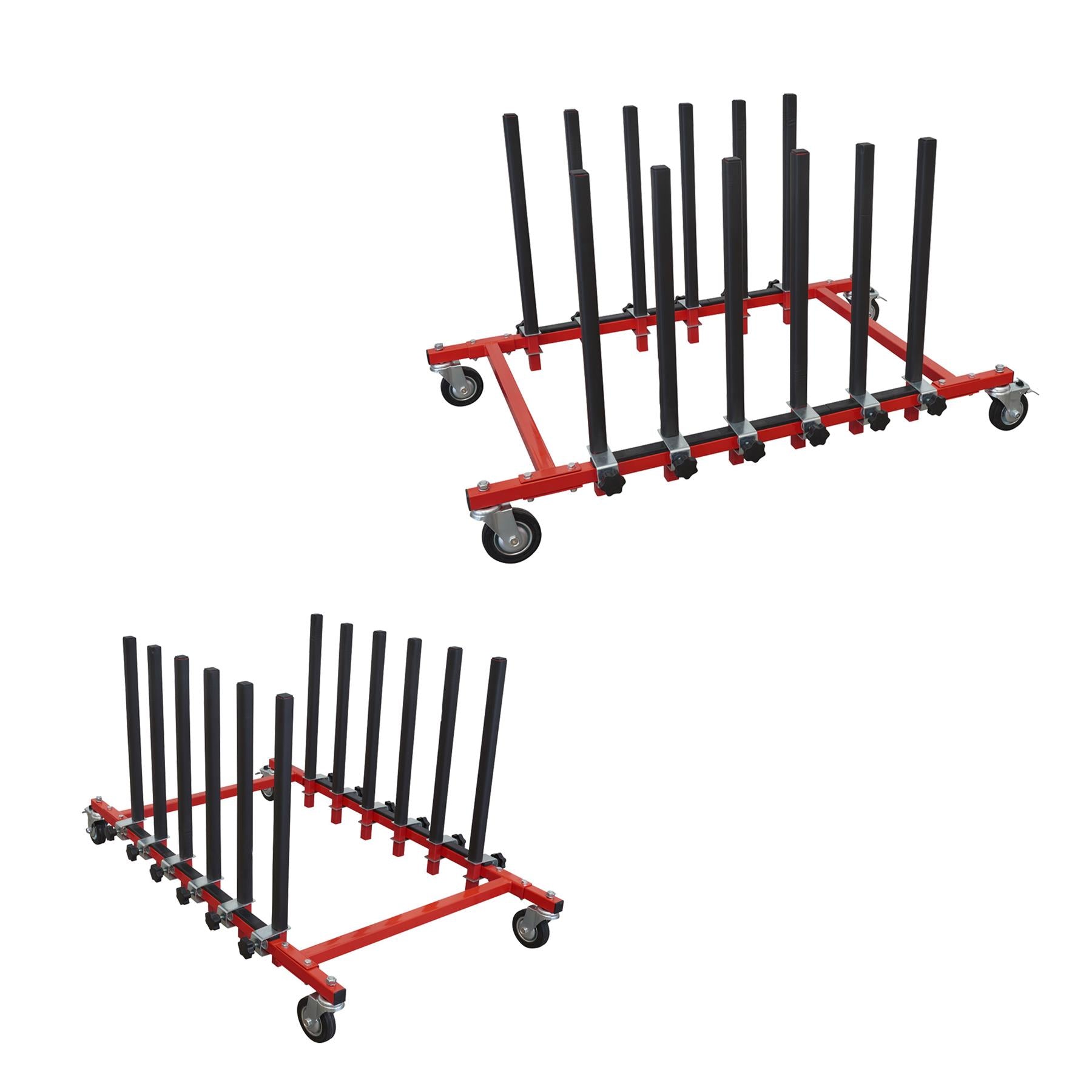 Sealey Panel Storage Rack Mobile Holds 5 Panels