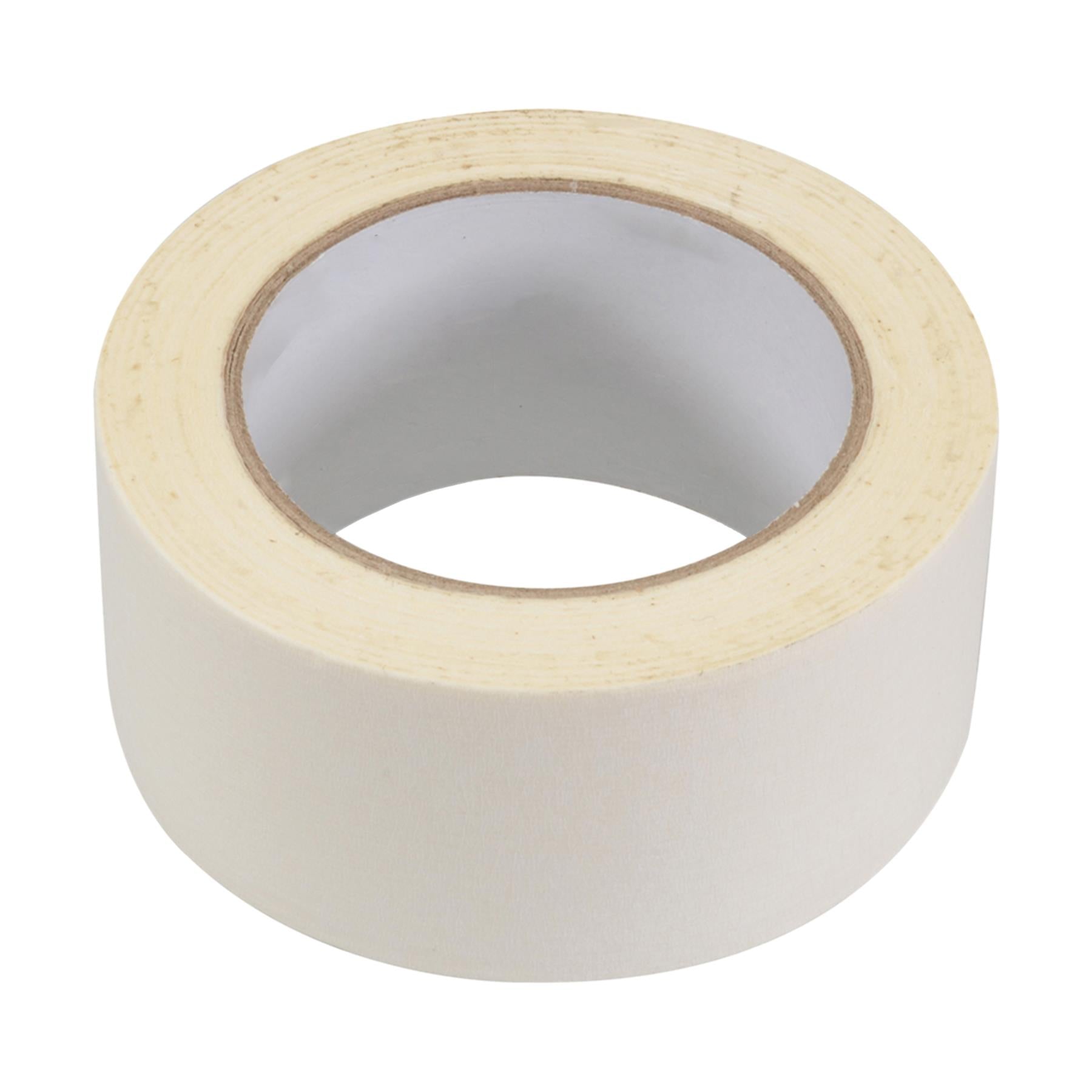 Low Tack Masking Tape - 50mm X 50m Crepe Paper With Low-Adhesion Rubber Adhesive