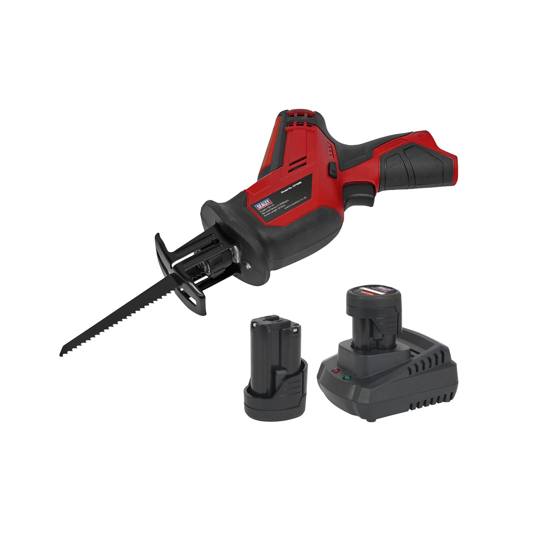 Sealey Cordless Reciprocating Saw 12V - 2 Batteries