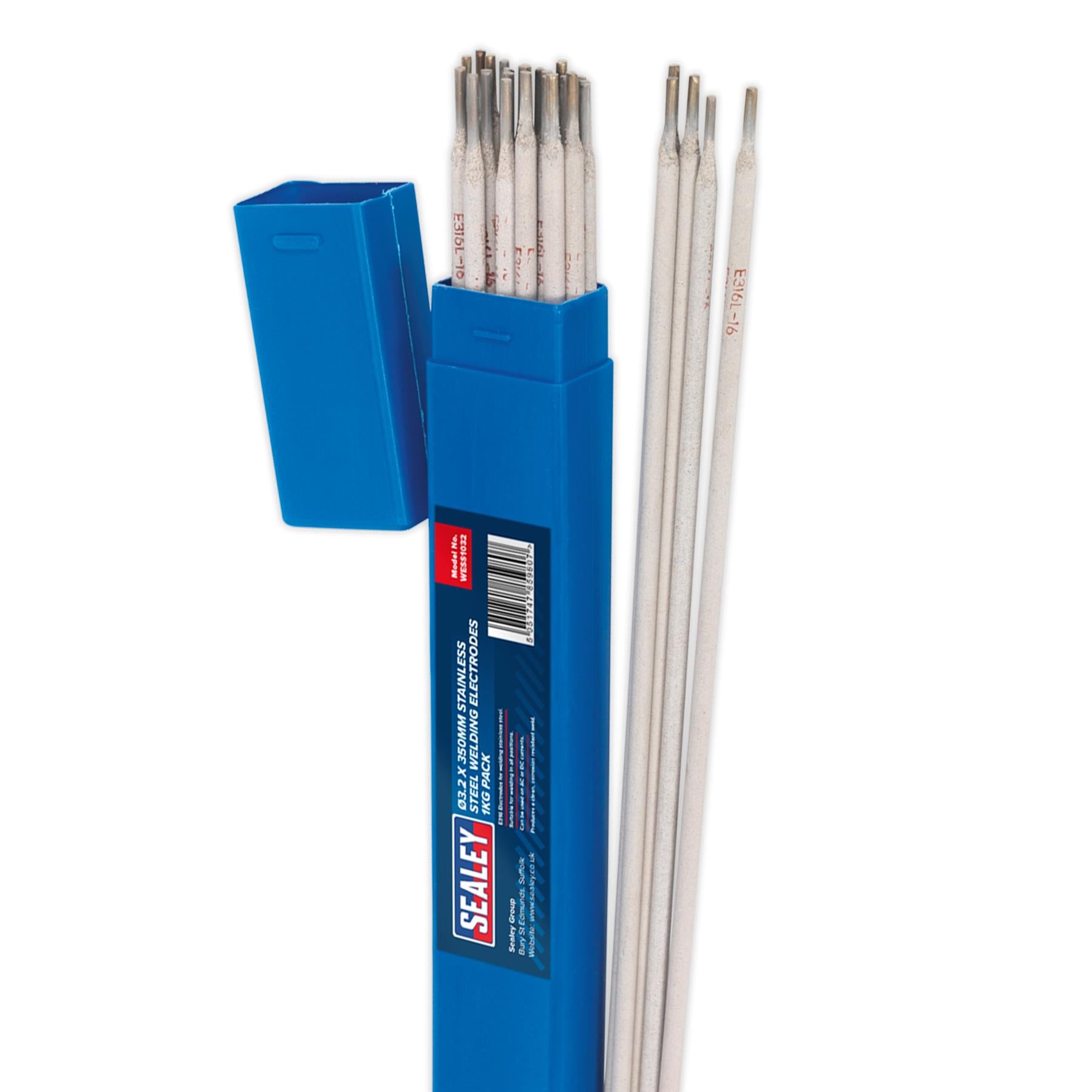 Welding Electrodes Stainless Steel 3.2 x 350mm 1kg Pack - WESS1032 Sealey