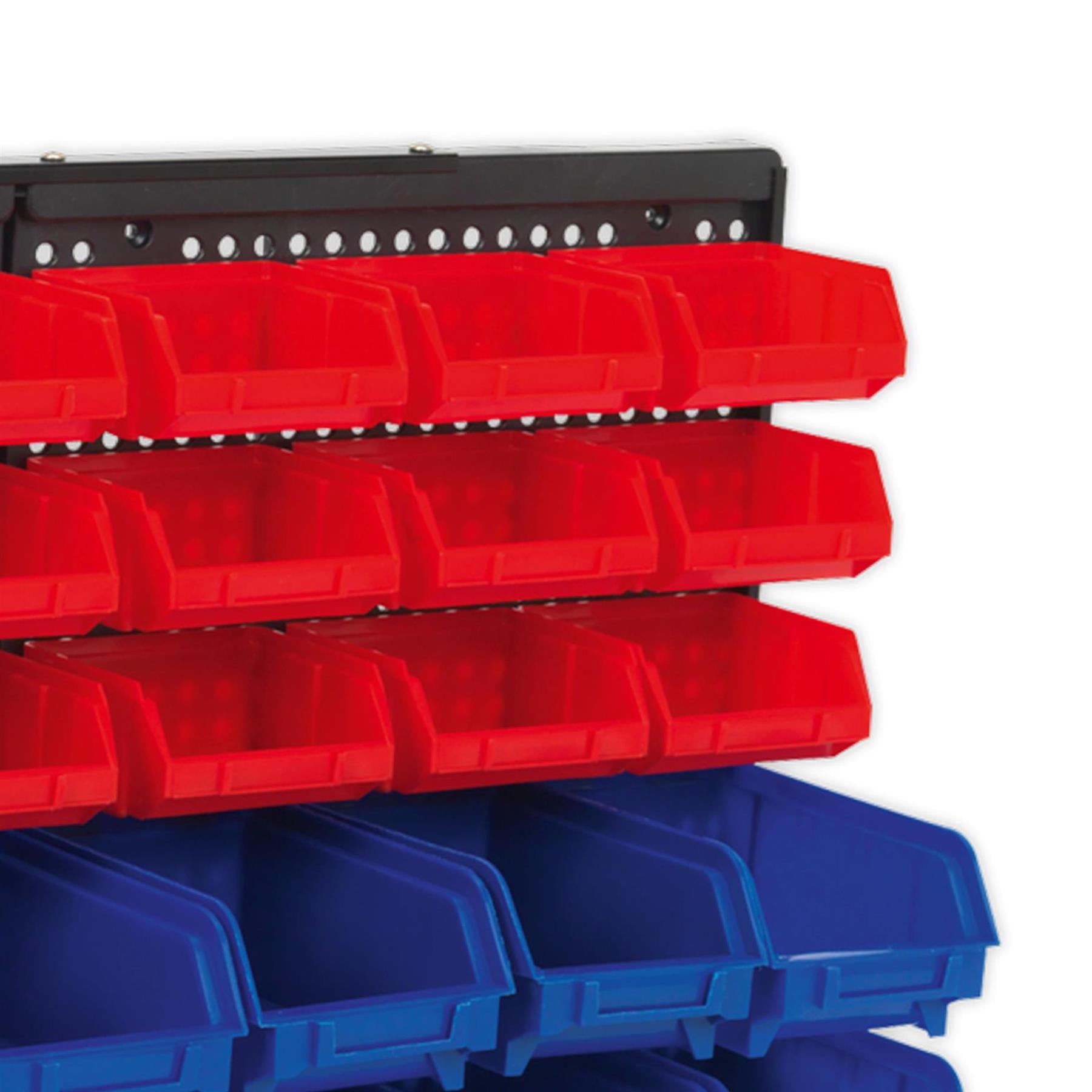 Sealey Bin Storage System Bench Mounting 30 Bins