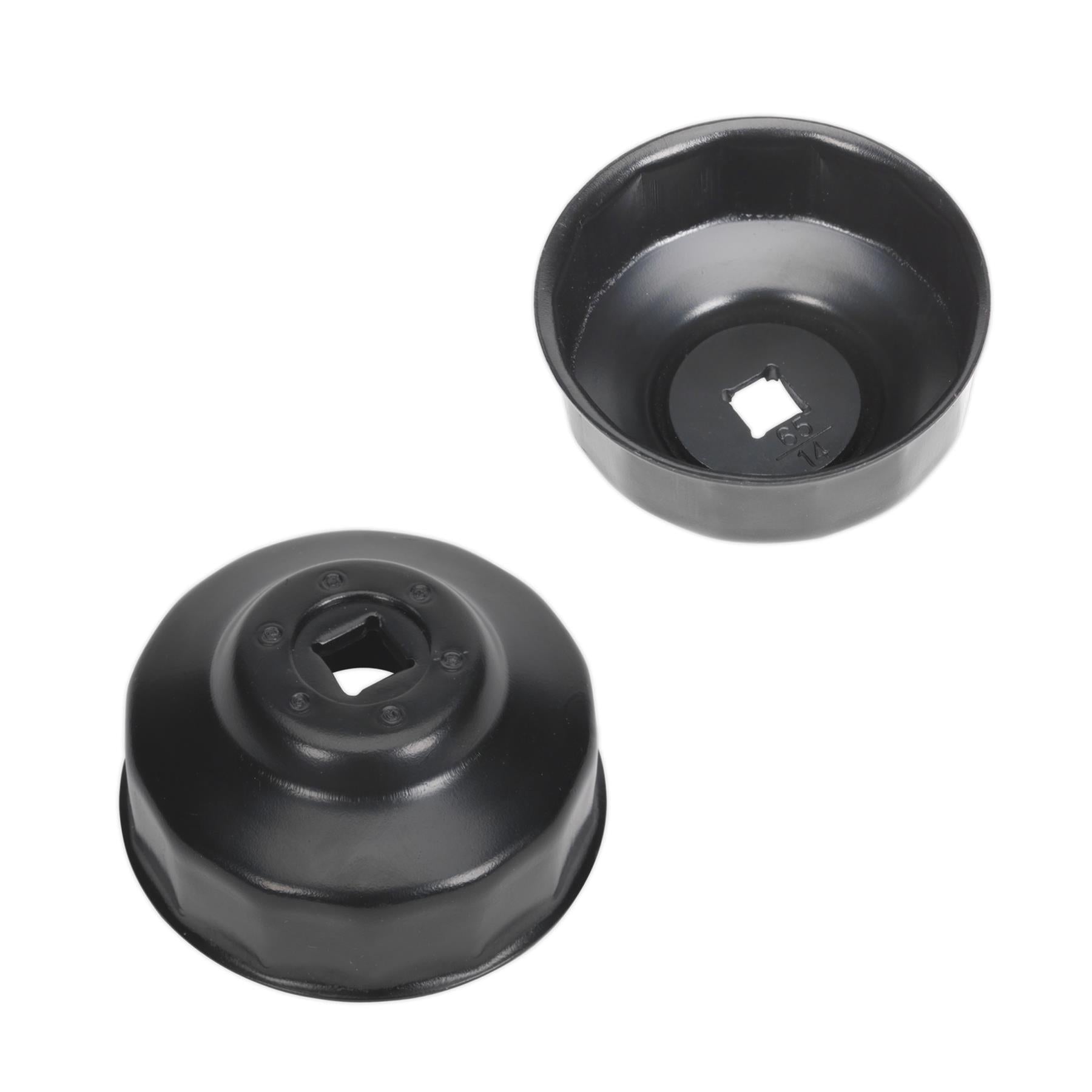 Sealey Oil Filter Cap Wrench 65mm x 14 Flutes