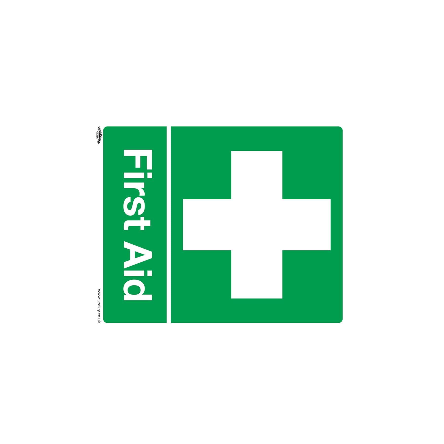 Safety Sign - First Aid - Rigid Plastic