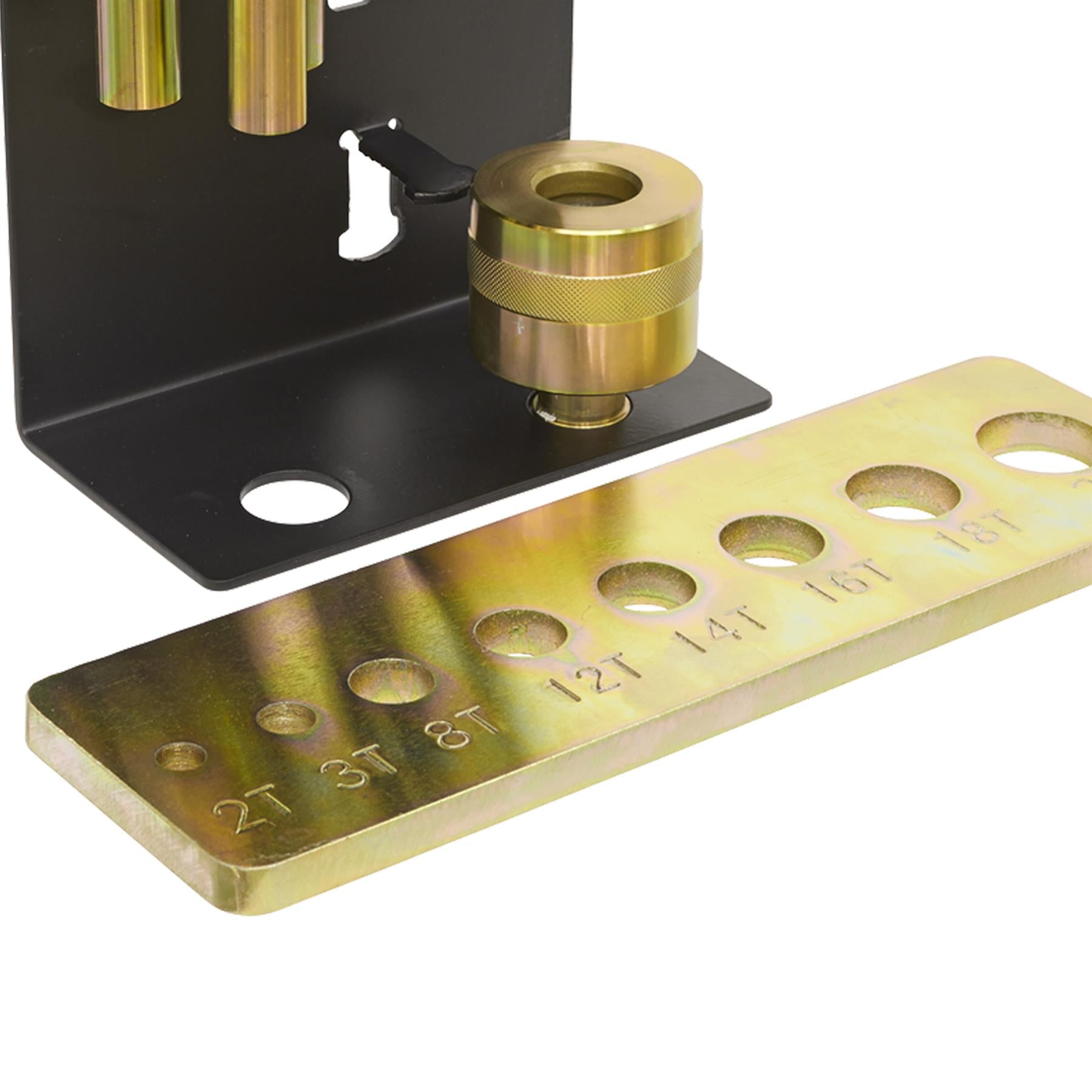 Sealey Press Pin Set 8pc 2-20tonne Capacity Ram Adaptor