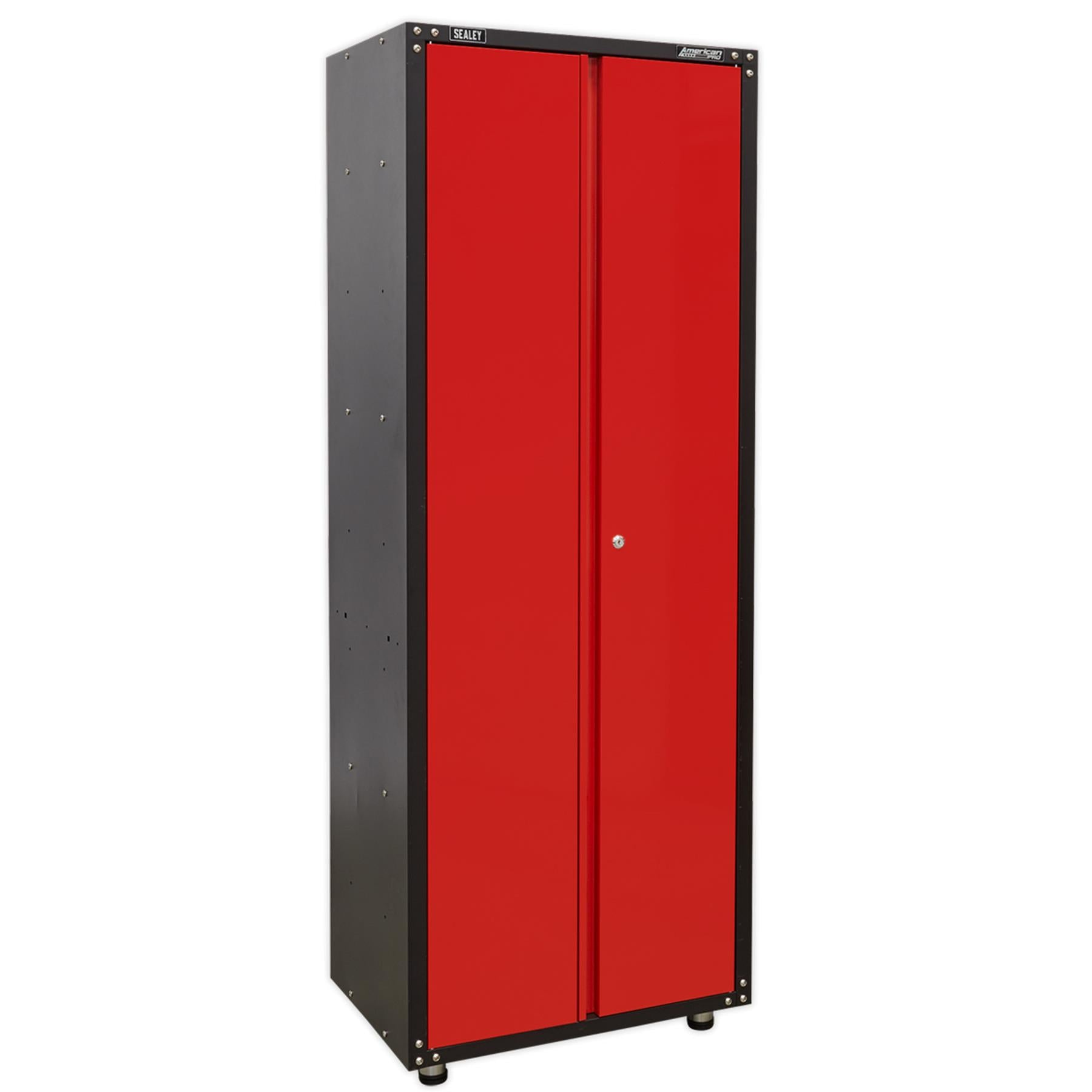 Sealey American Pro 3.3m Storage System supplied with a lock and two keys.