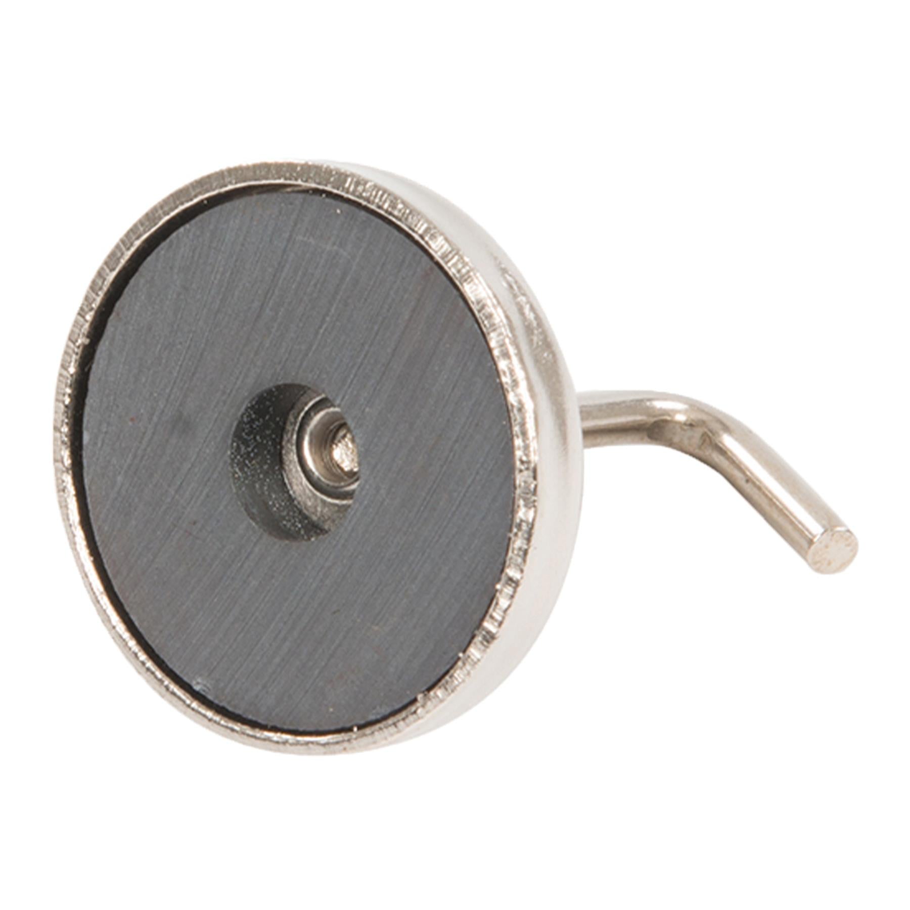 2Pk Magnetic Hooks - 35mm Handy Storage Hanging Fridge Office Board Carbon Steel