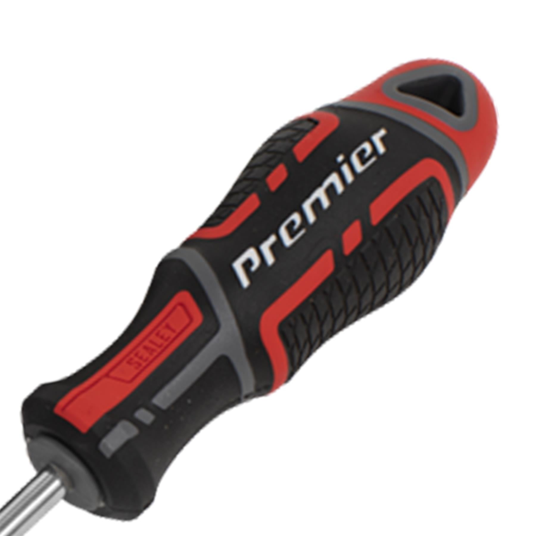 Sealey 21 Piece Screwdriver & Bit Slotted Phillips Pozi Torx Star Hex Bits Set