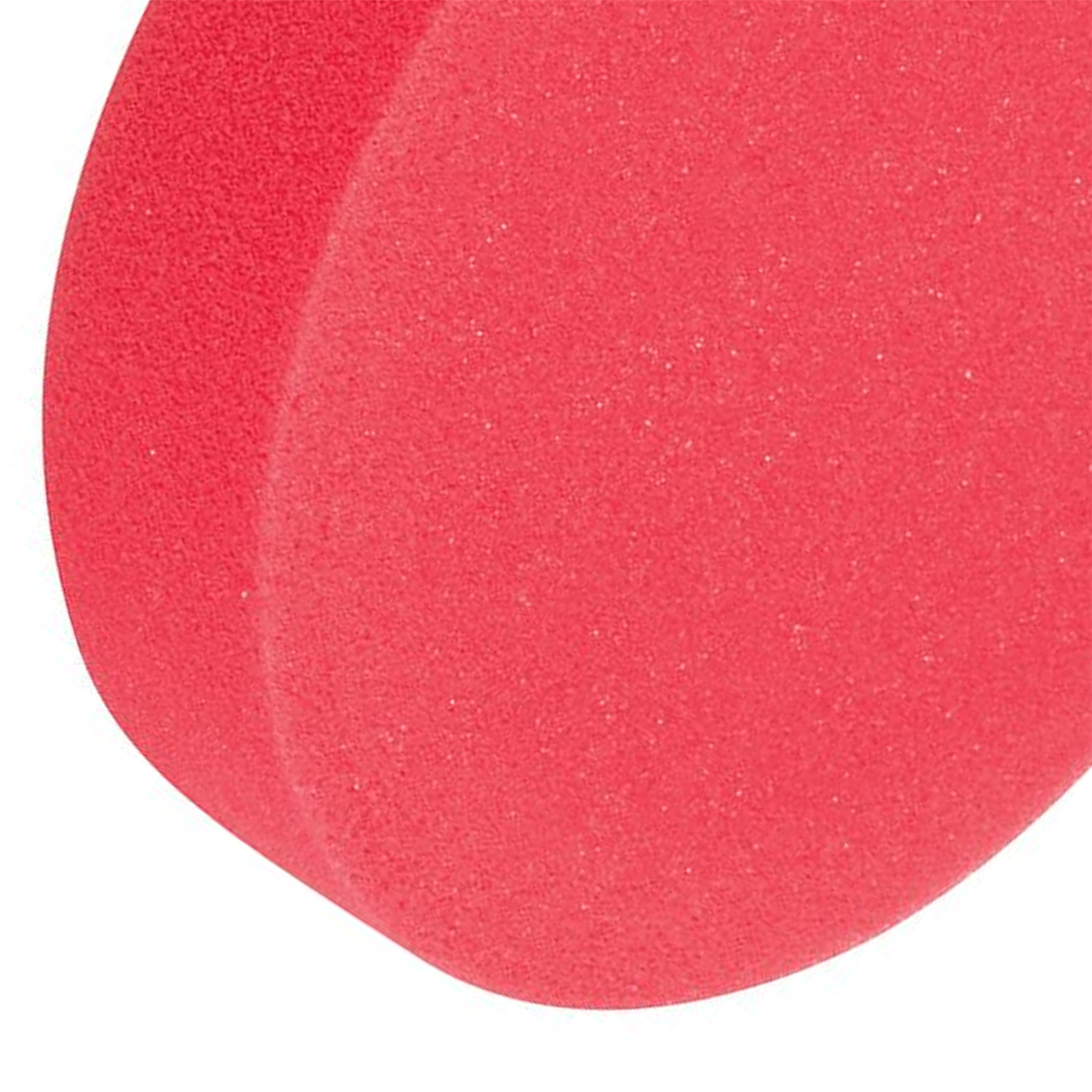 Hook & Loop Foam Polishing Head 180mm Polishing Head Ultra Soft Red New