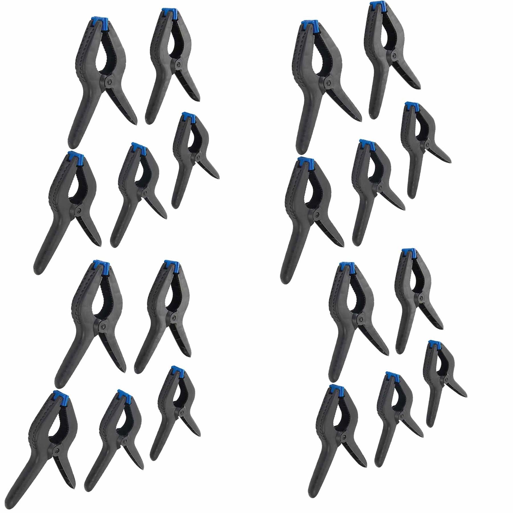 20Pc Spring Clamps 210mm Jaw Strong Woodwork Carpentry Market Stall Tent Marquee