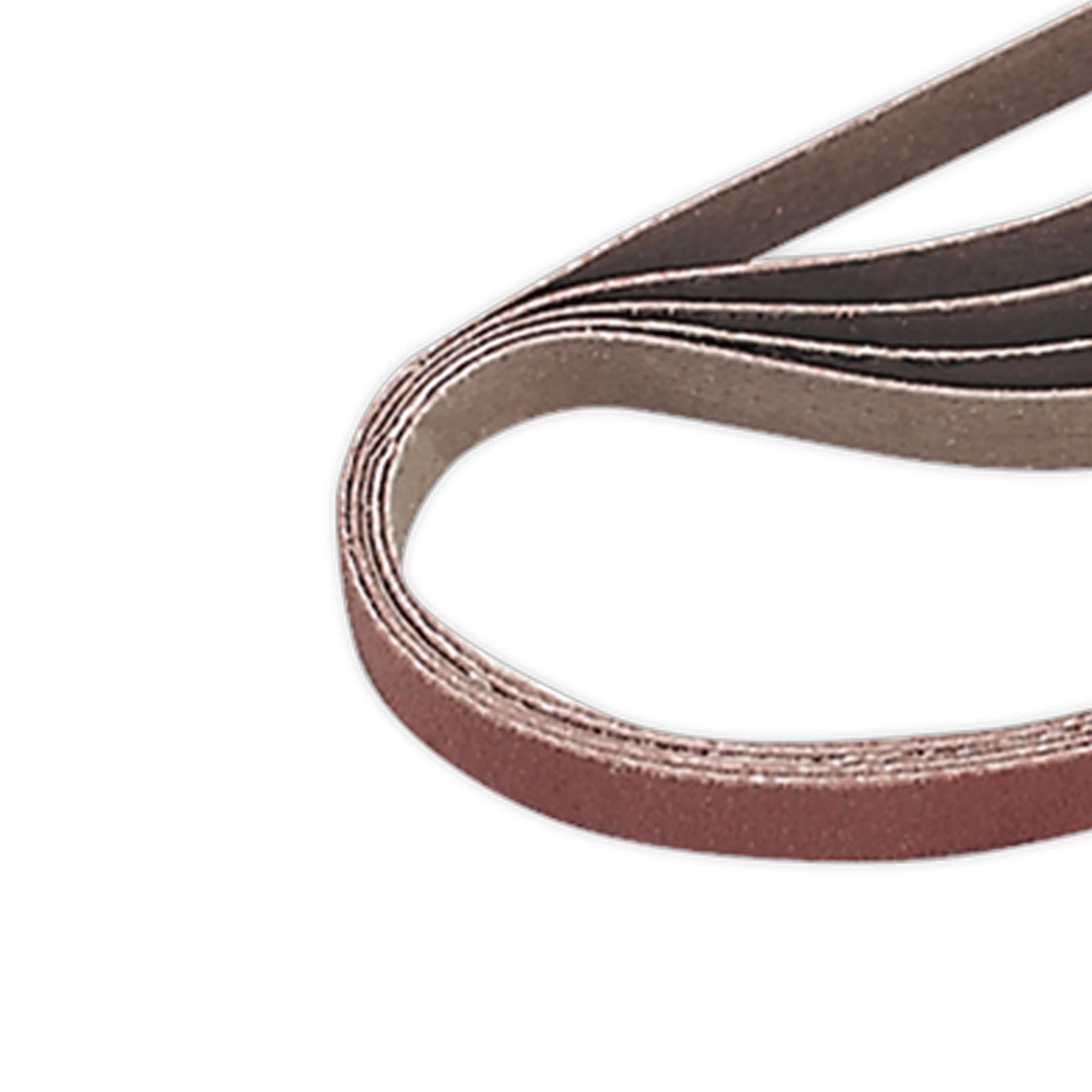 Sealey Sanding Belt 10 x 330mm 120Grit Pack of 5